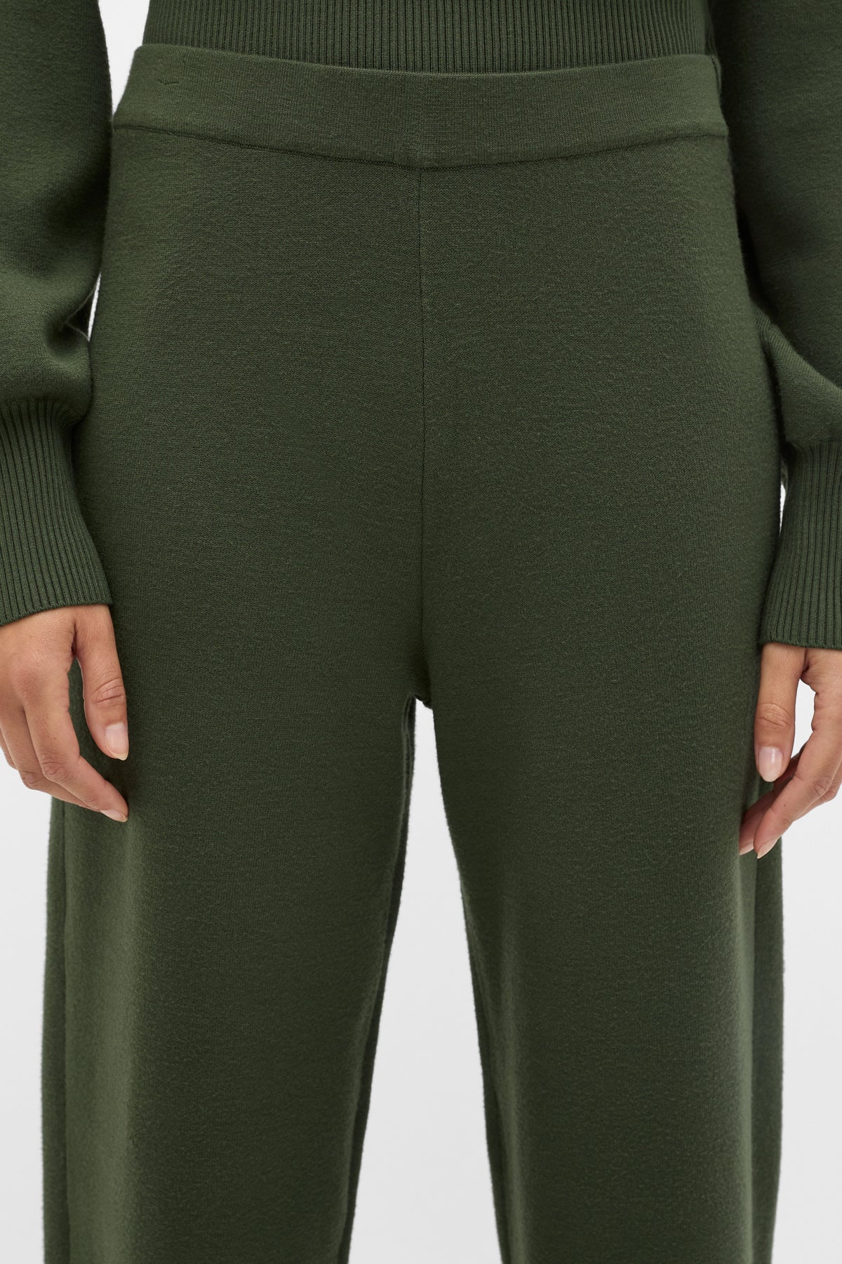Double Knit Barrel Pant