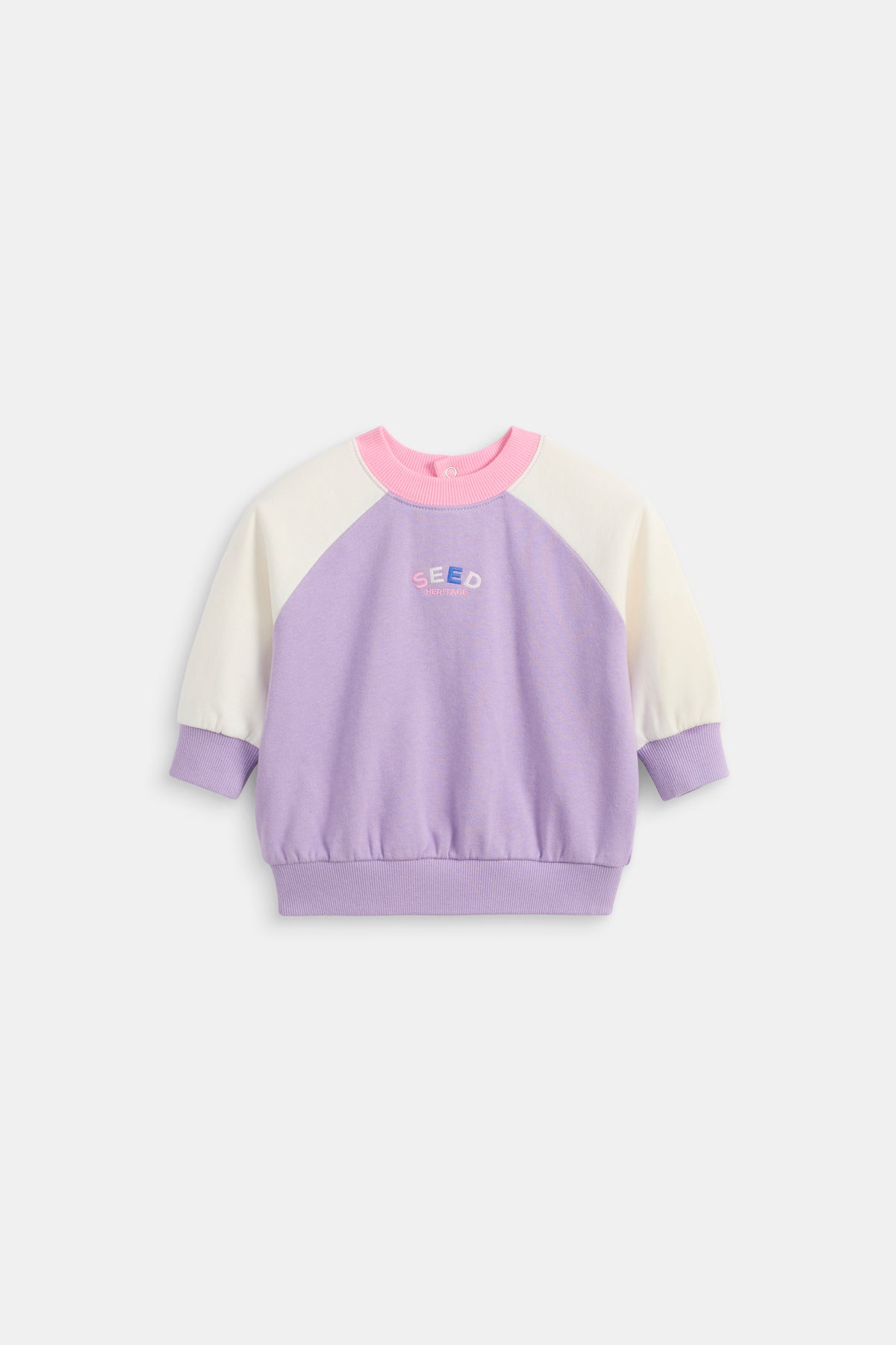 Colourblock Logo Sweat