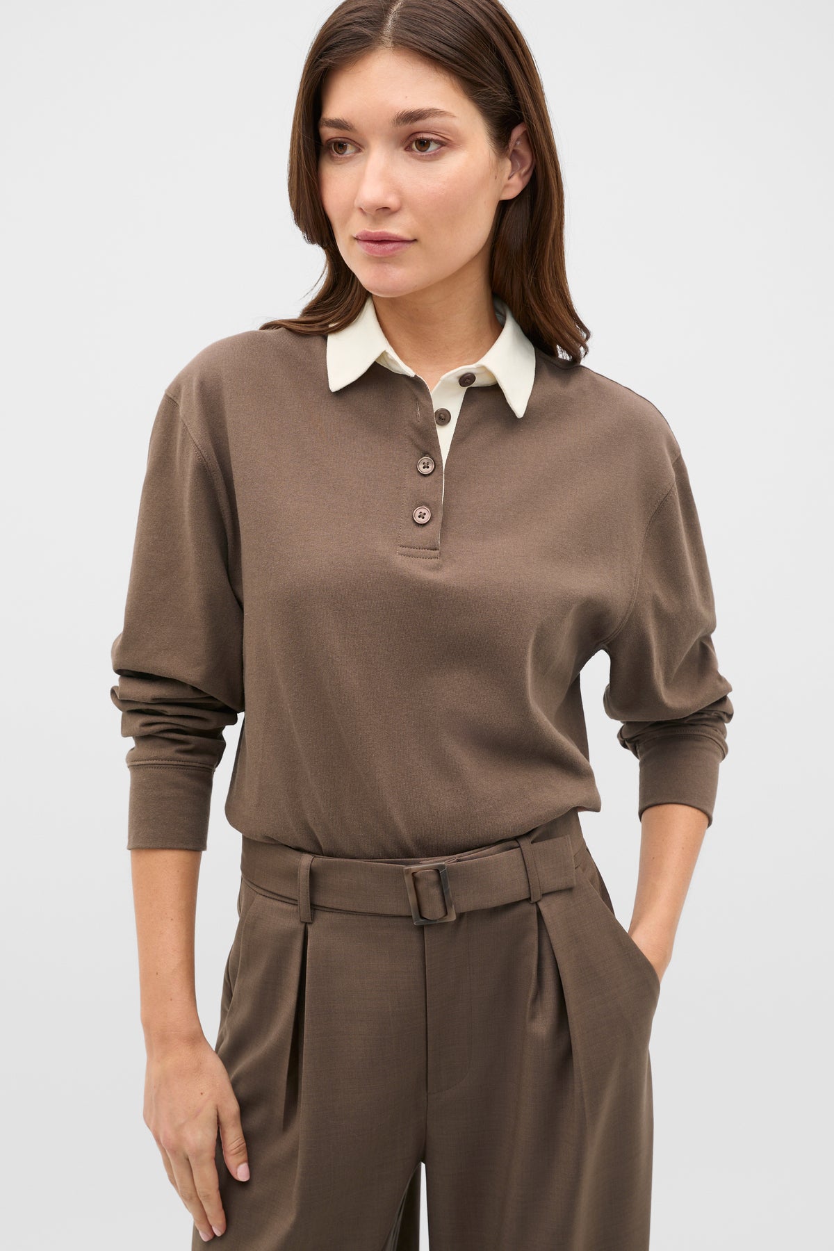 Easy Cotton Rugby Top