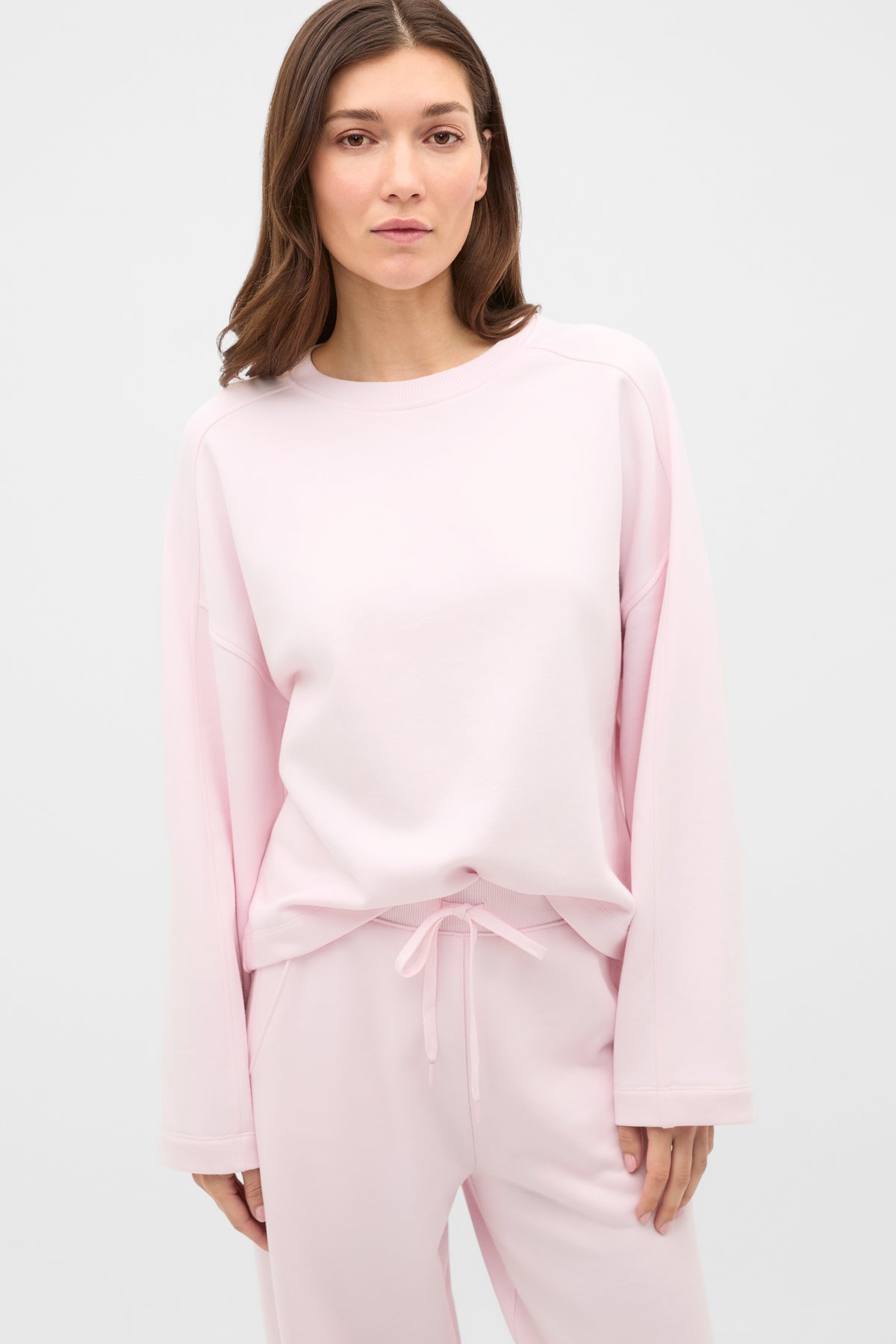 Terry Balloon Sleeve Sweat