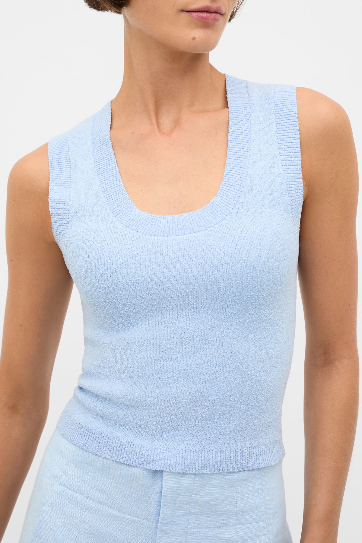 Boucle Knit Tank