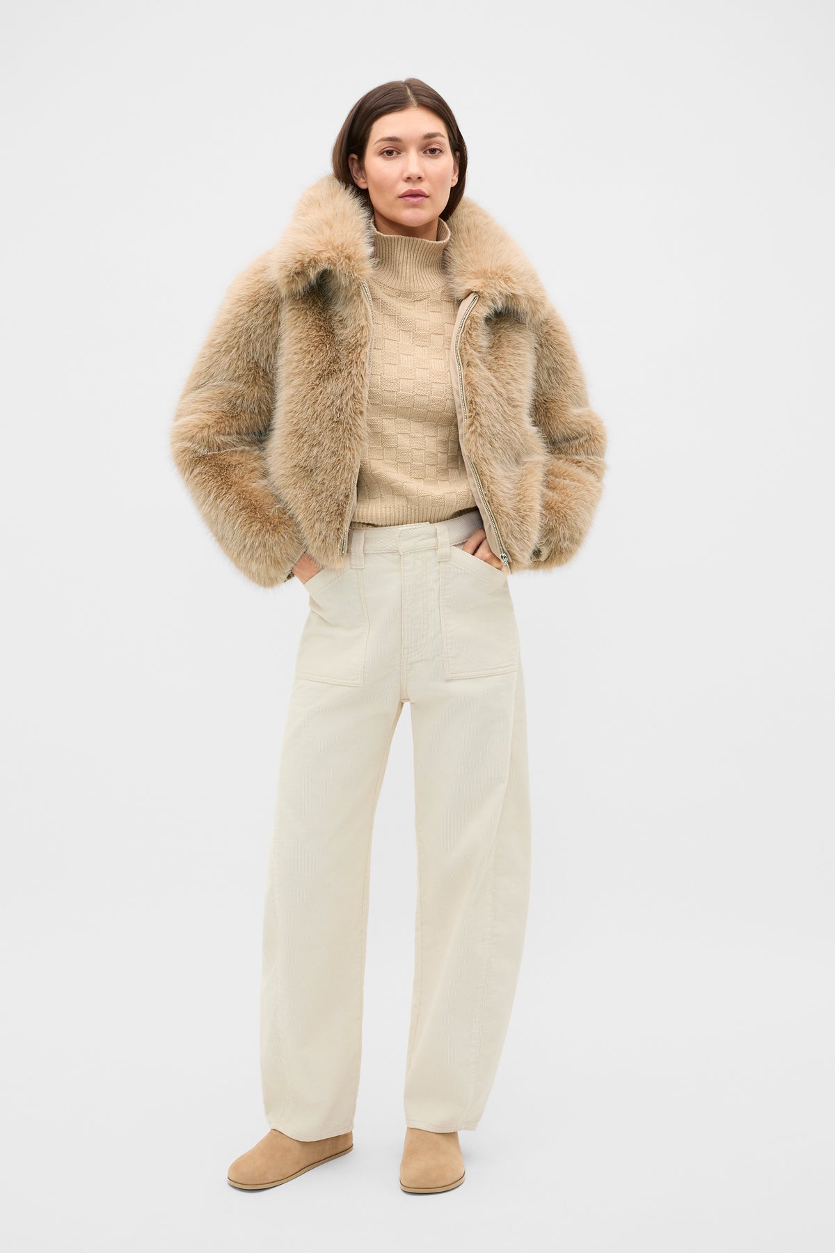 Cord Barrel Pant