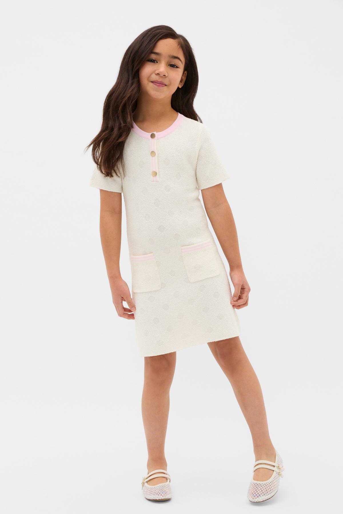Spot Knit Dress