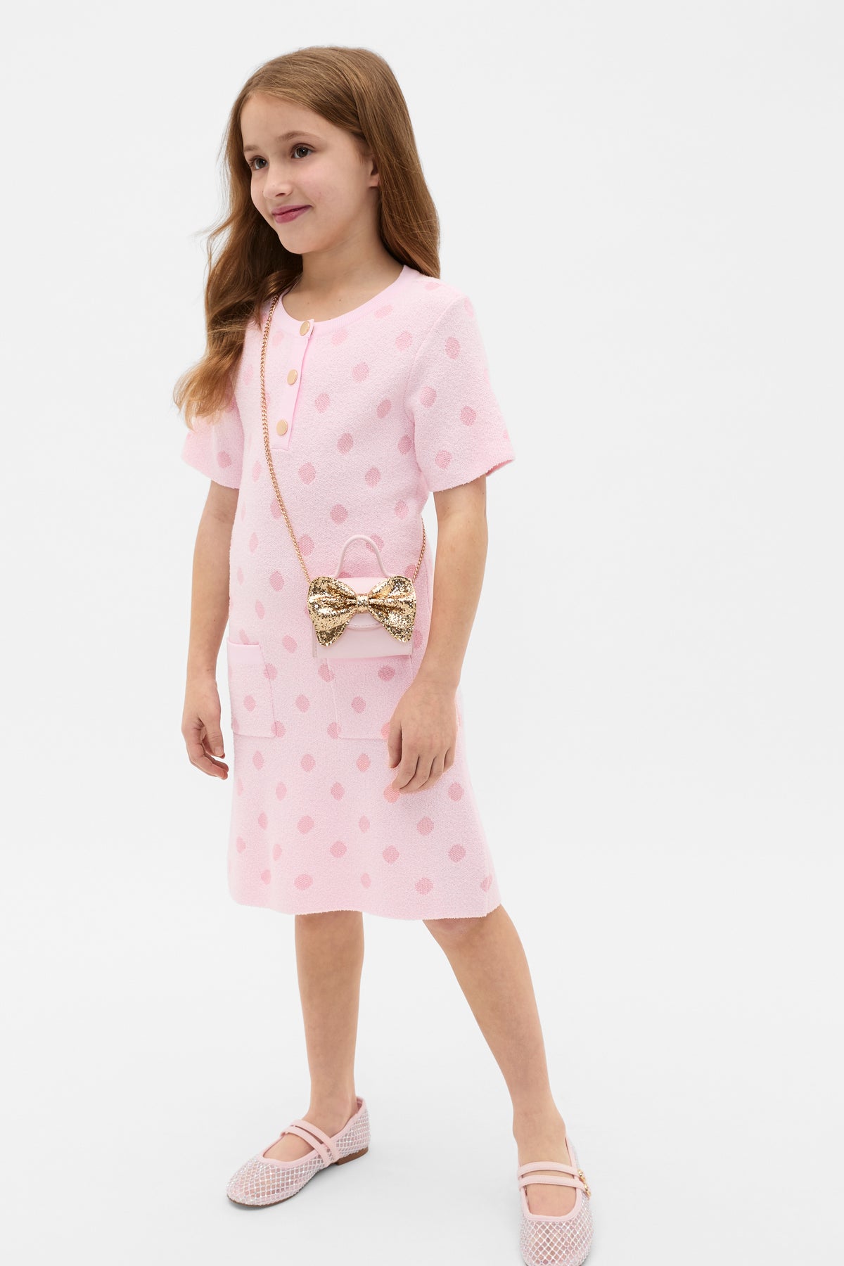 Spot Knit Dress