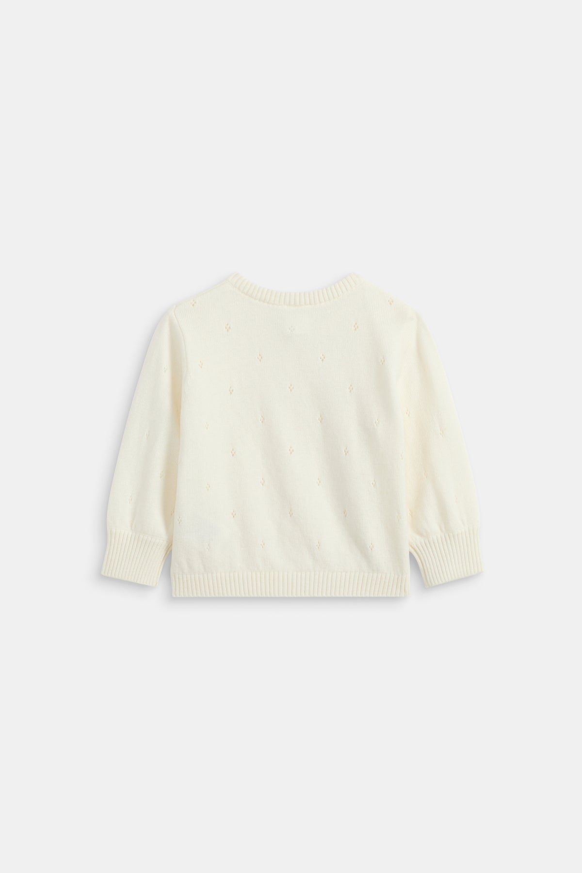 Pointelle Knit Cardigan