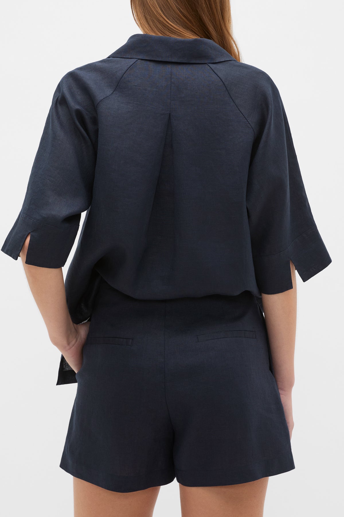 Core Linen High Rise Short