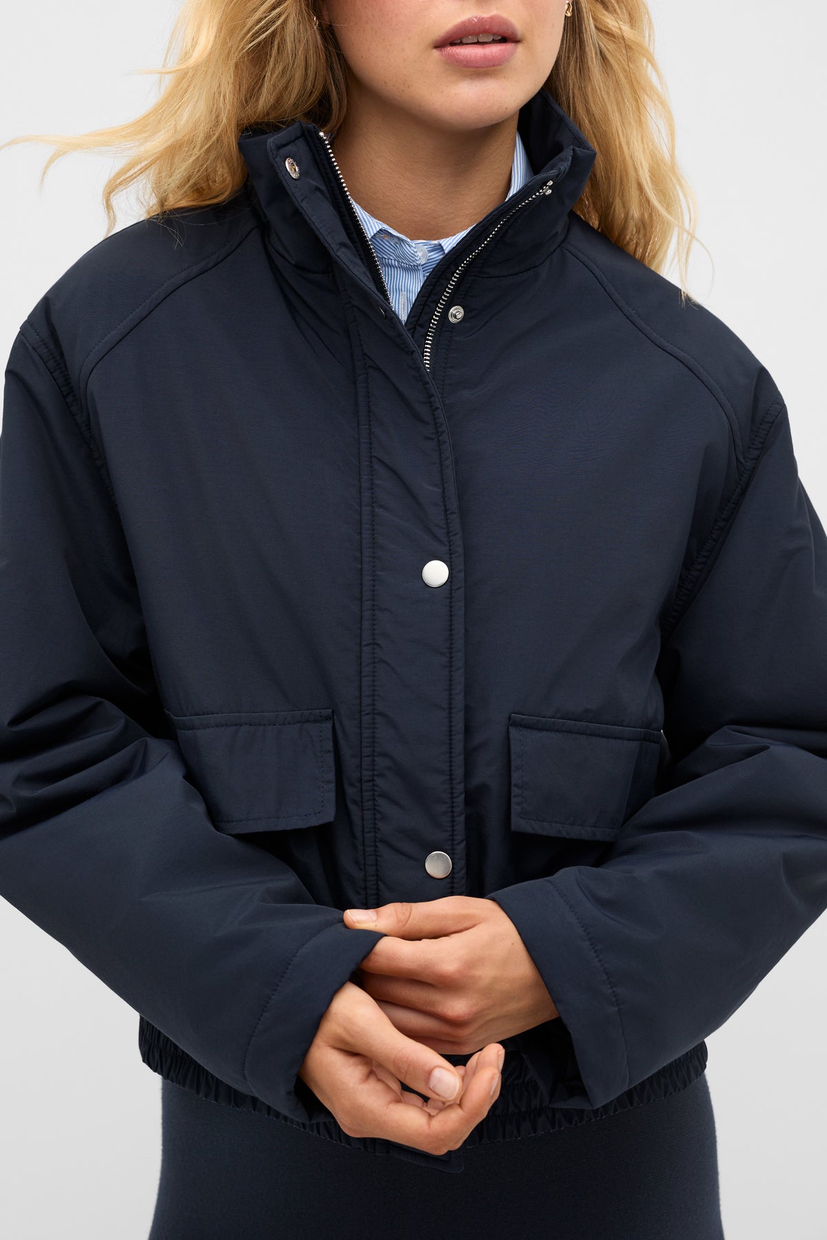 Relaxed Bomber Jacket