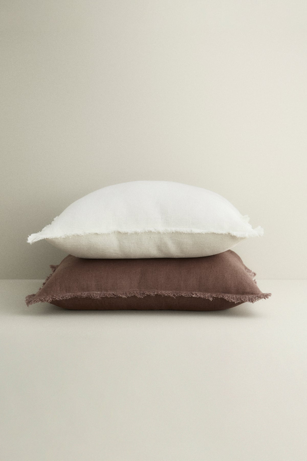 Square Fringed Cushion