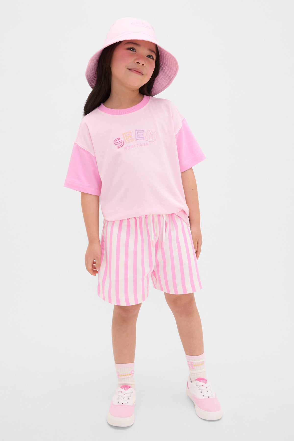 Colour Block Logo Tee