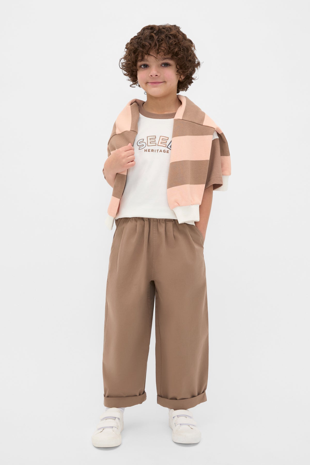 Colourblock Logo Tee