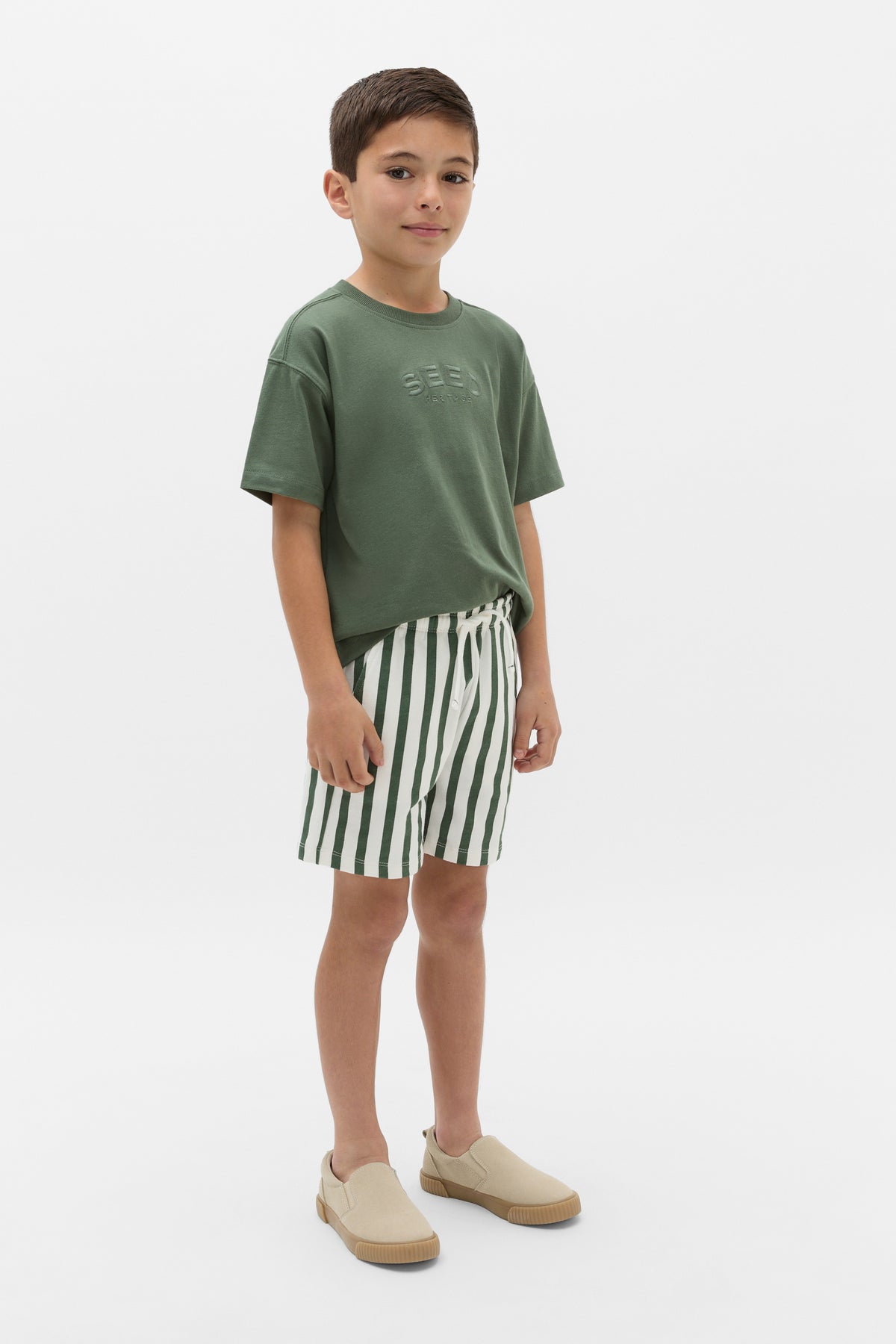 Core Stripe Track Short