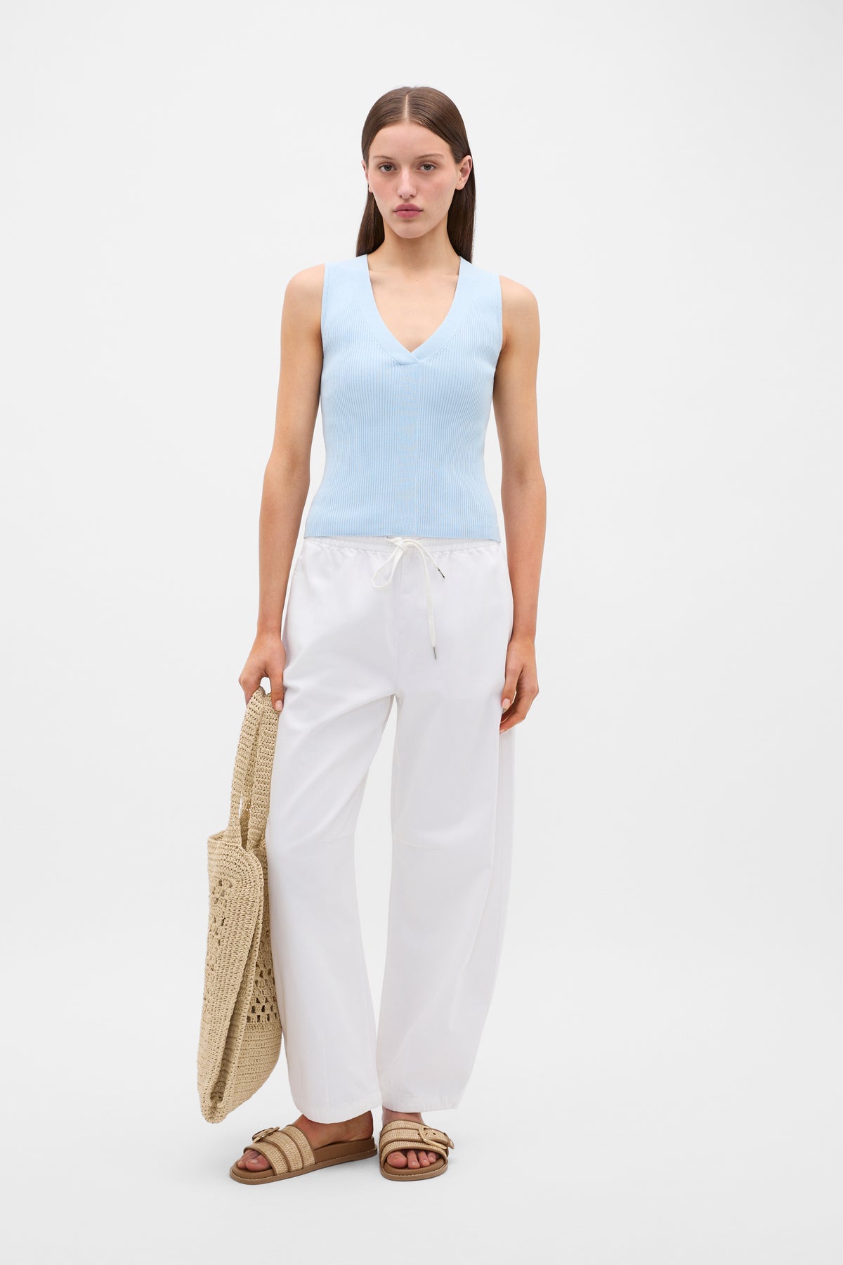 Soft Denim Elasticated Pant