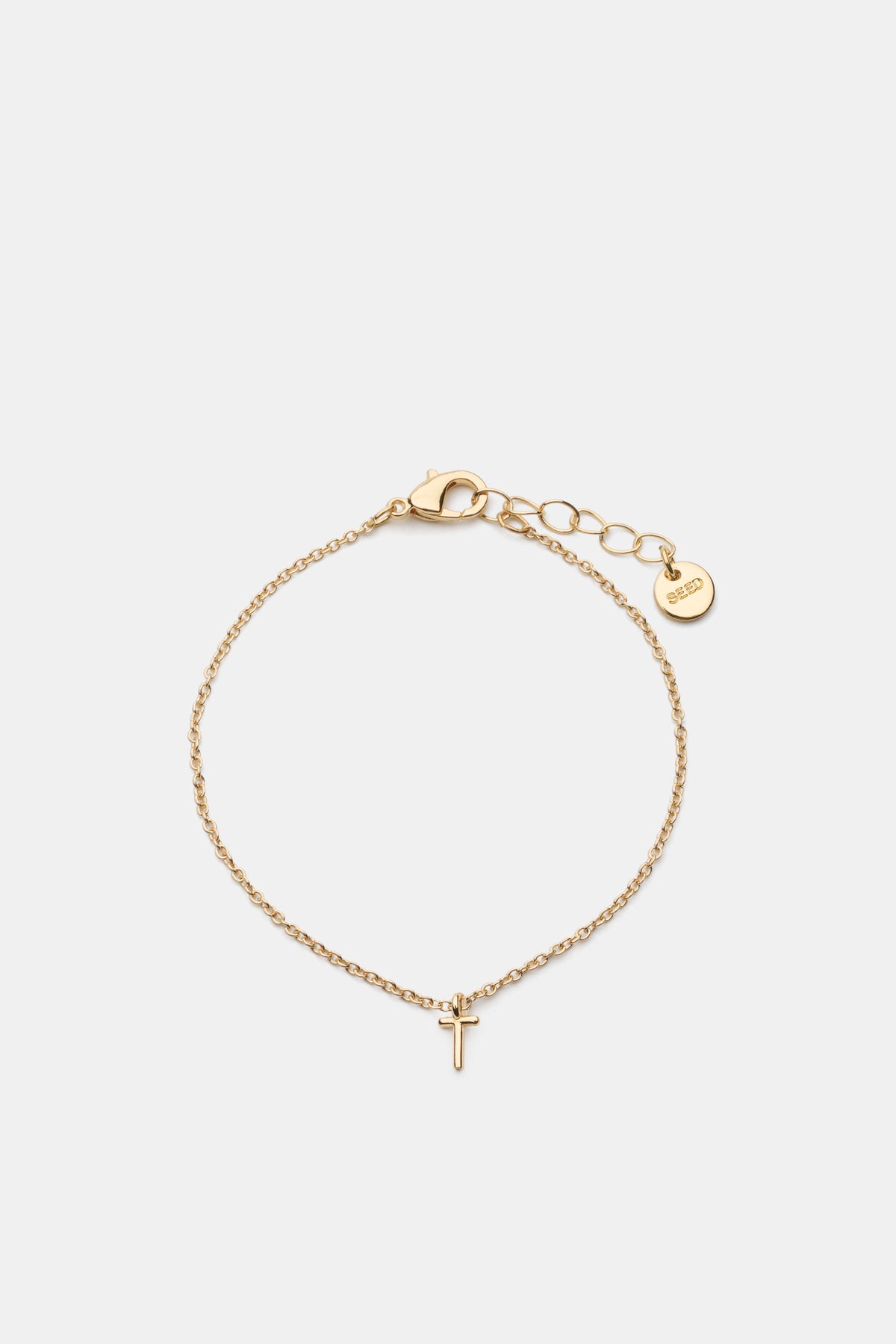 Gold Alphabet Bracelet
