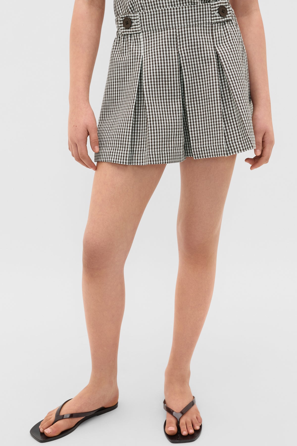 Gingham Short