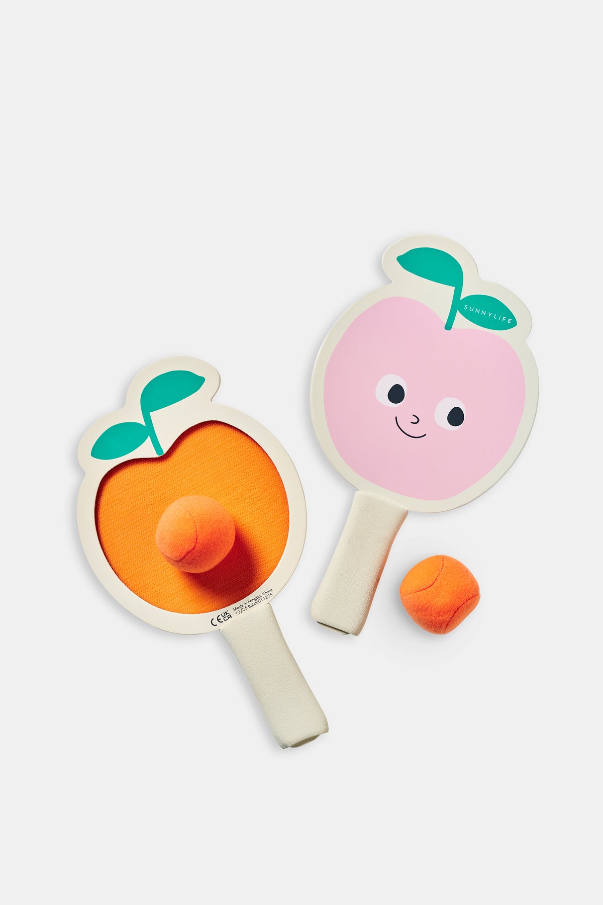 Sunnylife Kids Velcro Beach Bats Poppy The Peach