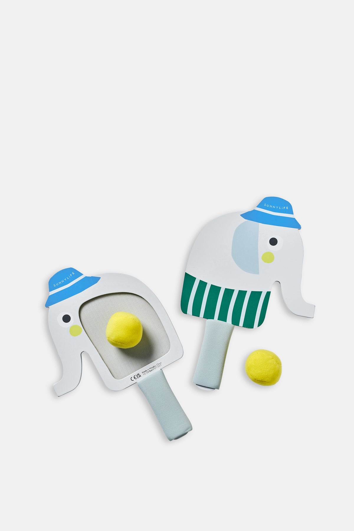 Sunnylife Kids Velcro Beach Bats Eli The Elephant