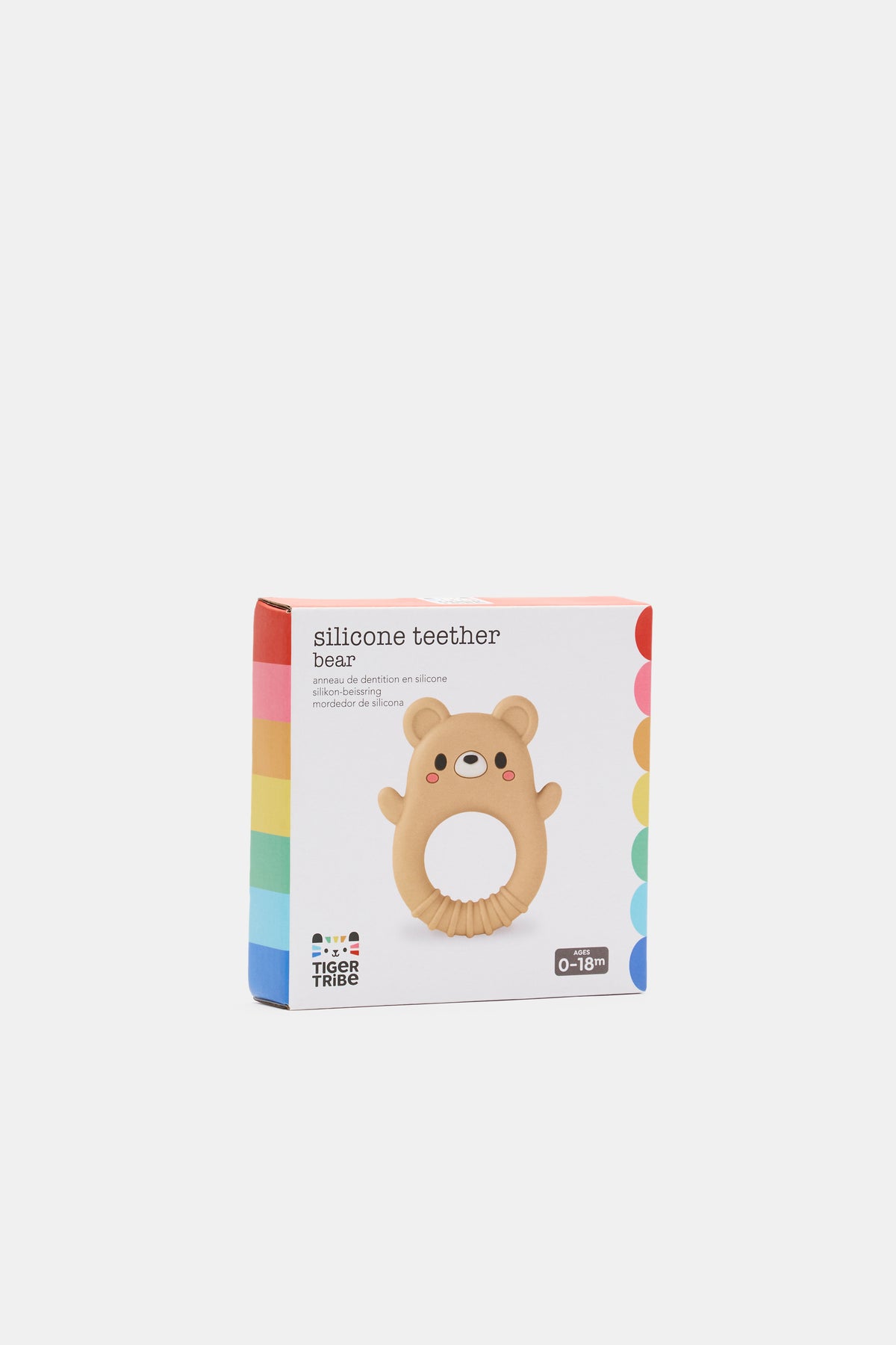 Tiger Tribe Silicone Teether Bear