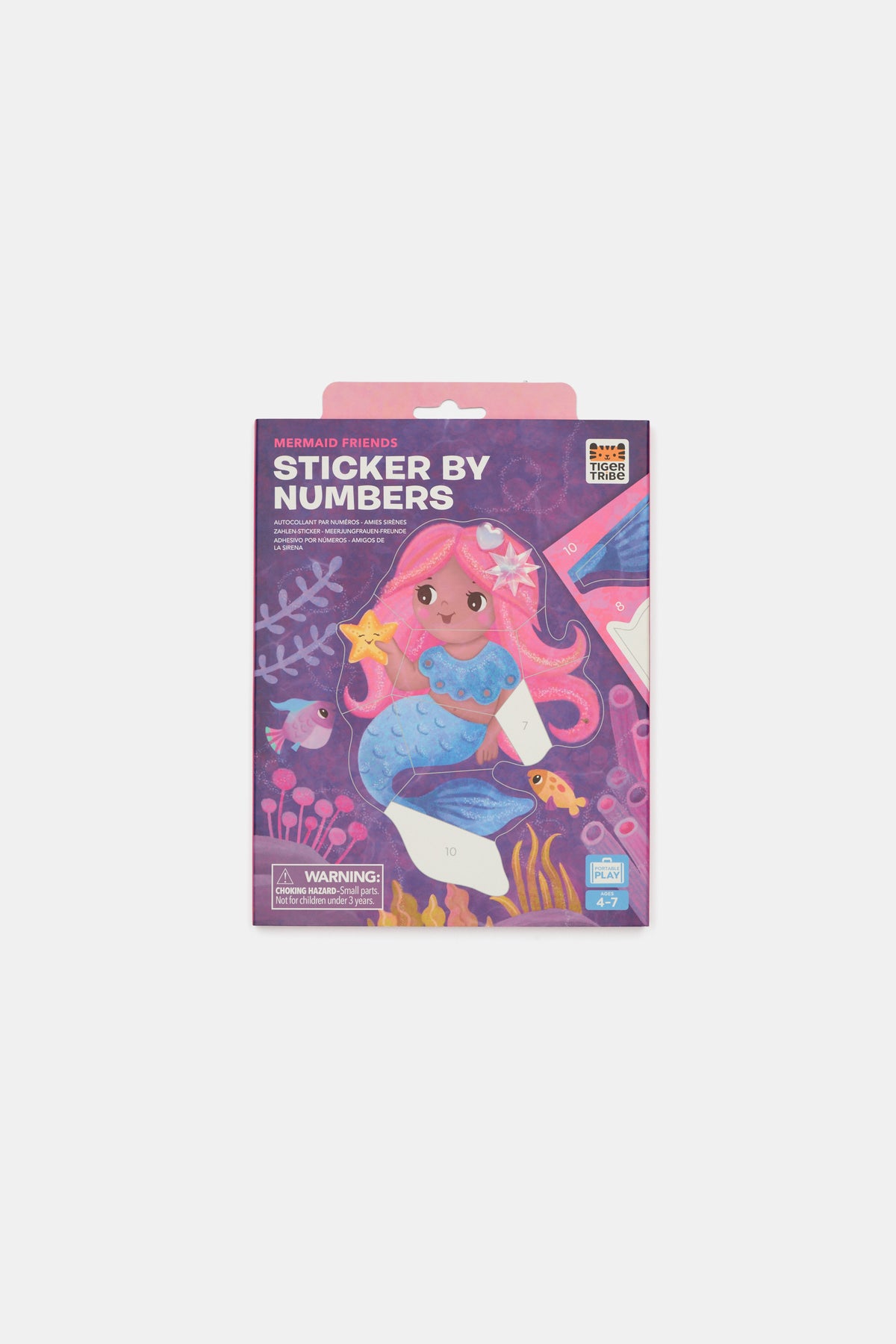 Tiger Tribe Sticker By Numbers Mermaids