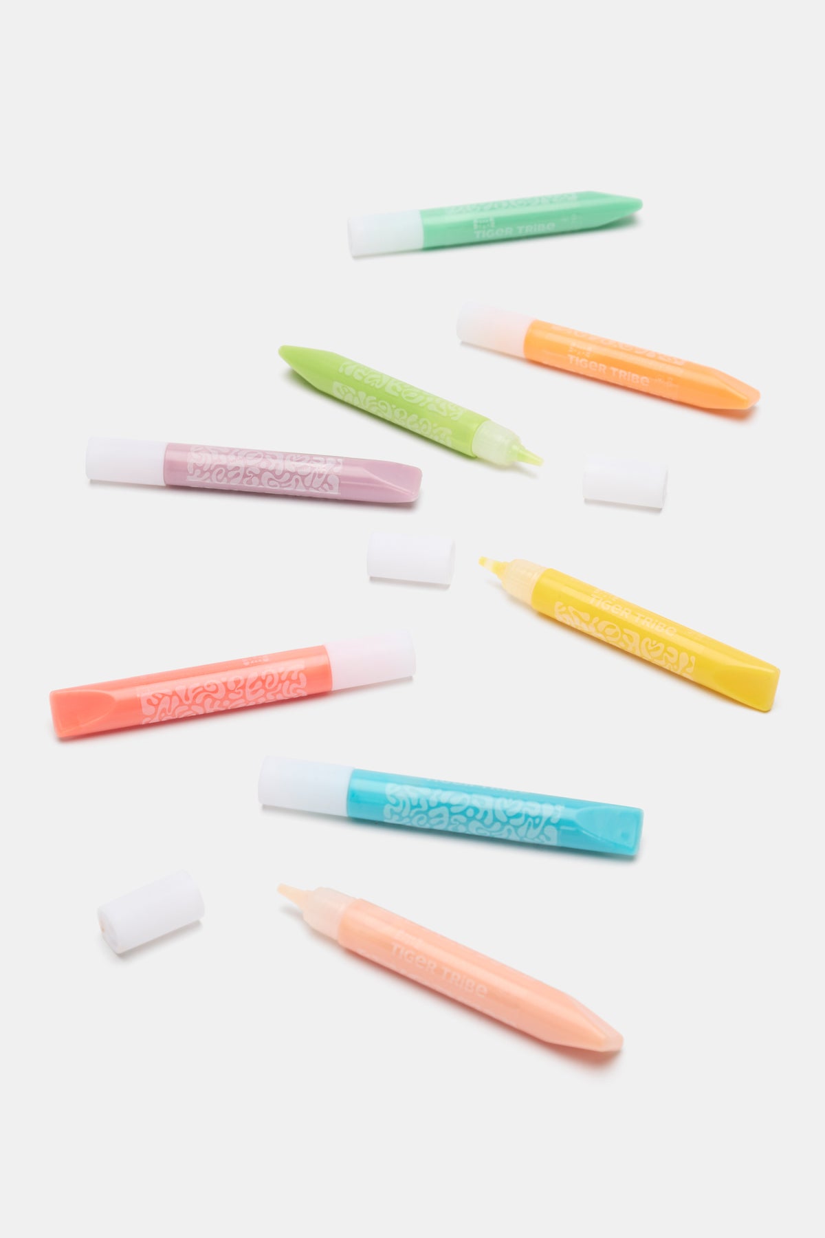 Tiger Tribe Puffy Popcorn Pens
