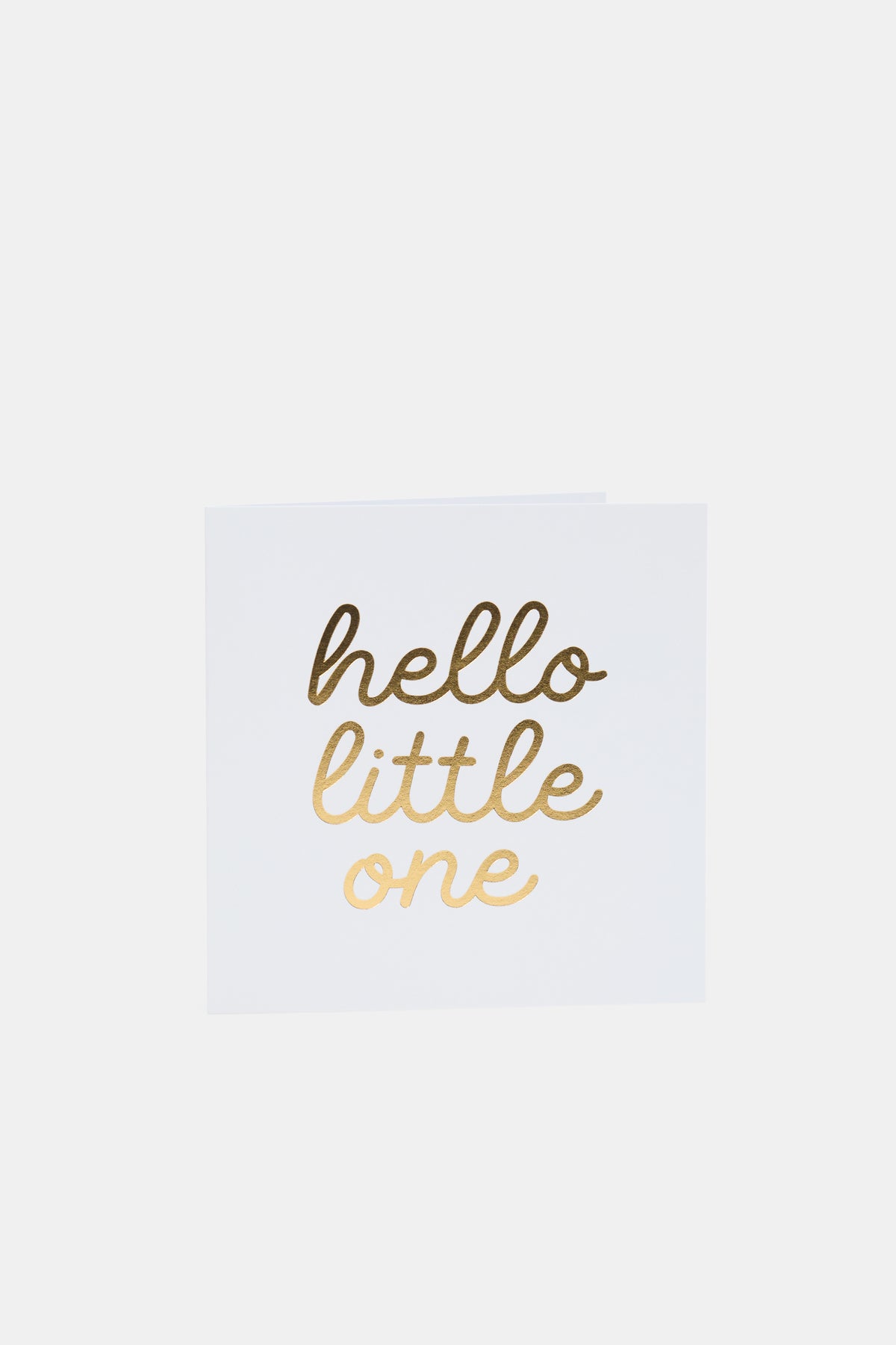 Hello Little One Gold Card