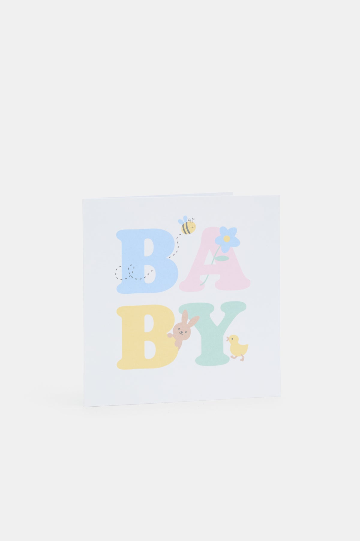 Baby Multi Colour Card