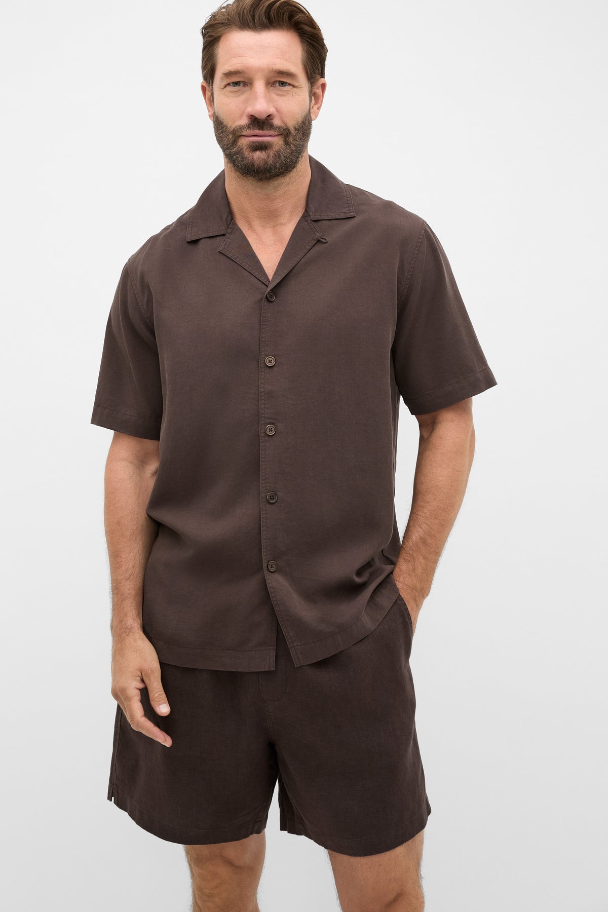 S/S Camp Collar Shirt