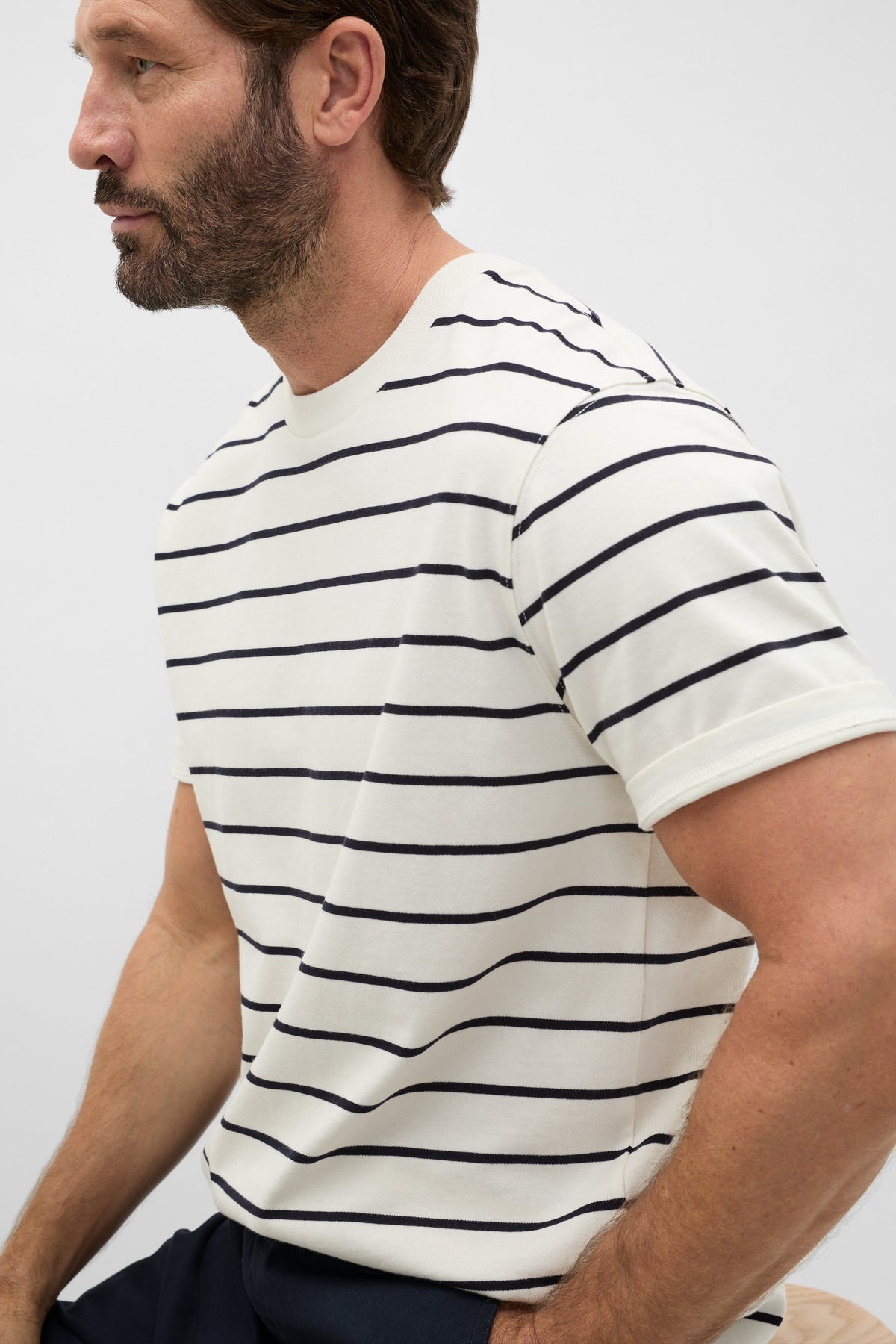 Stripe Crew Tee
