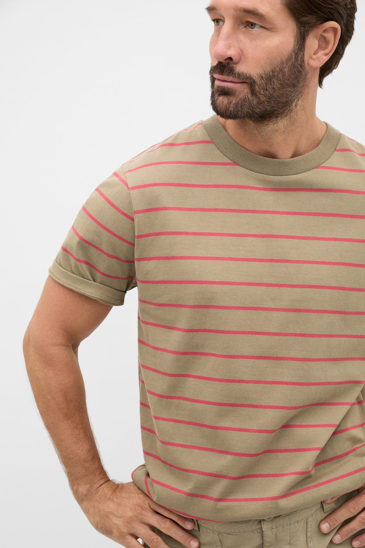 Stripe Crew Tee