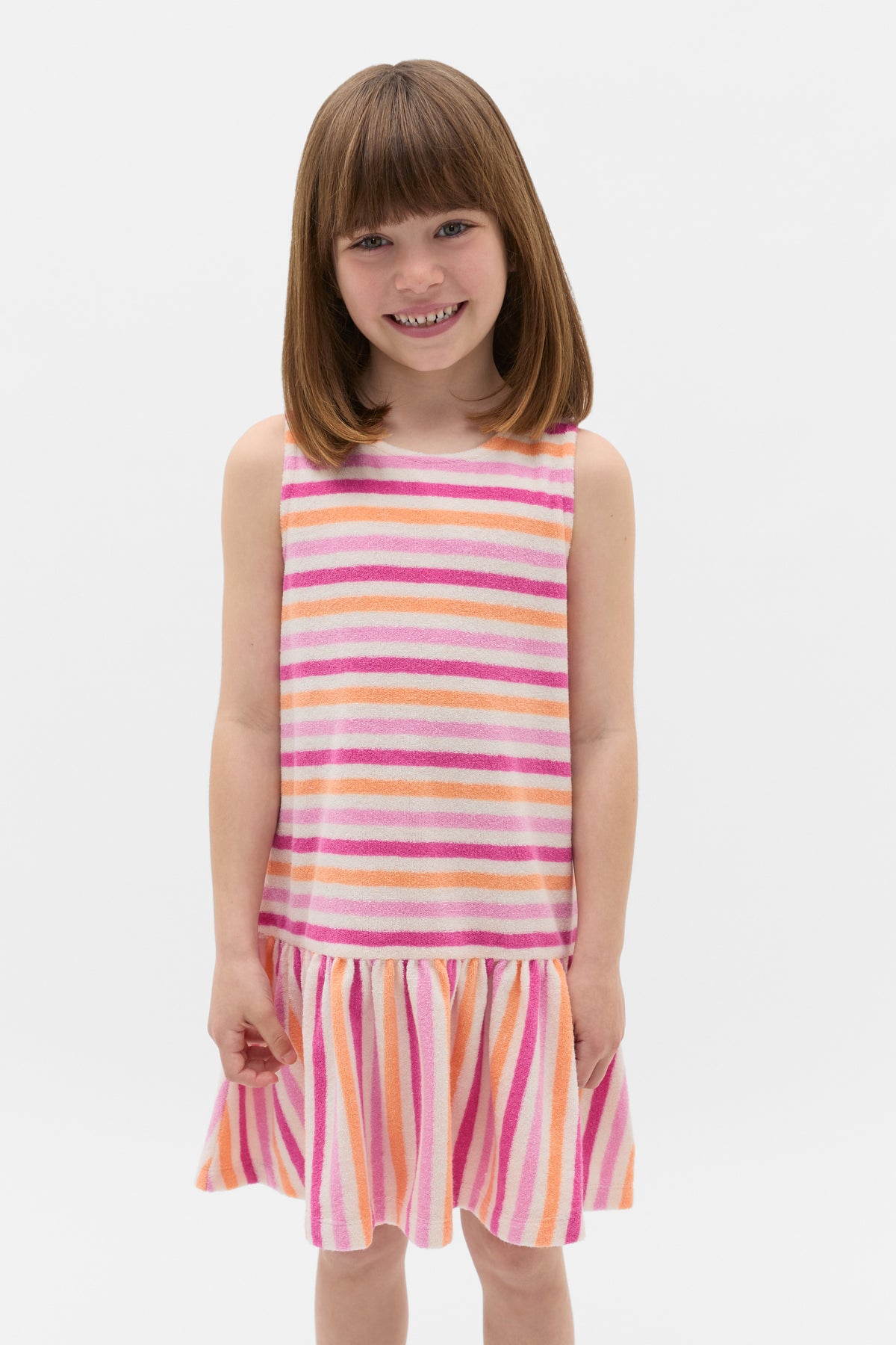 Stripe Terry Dress