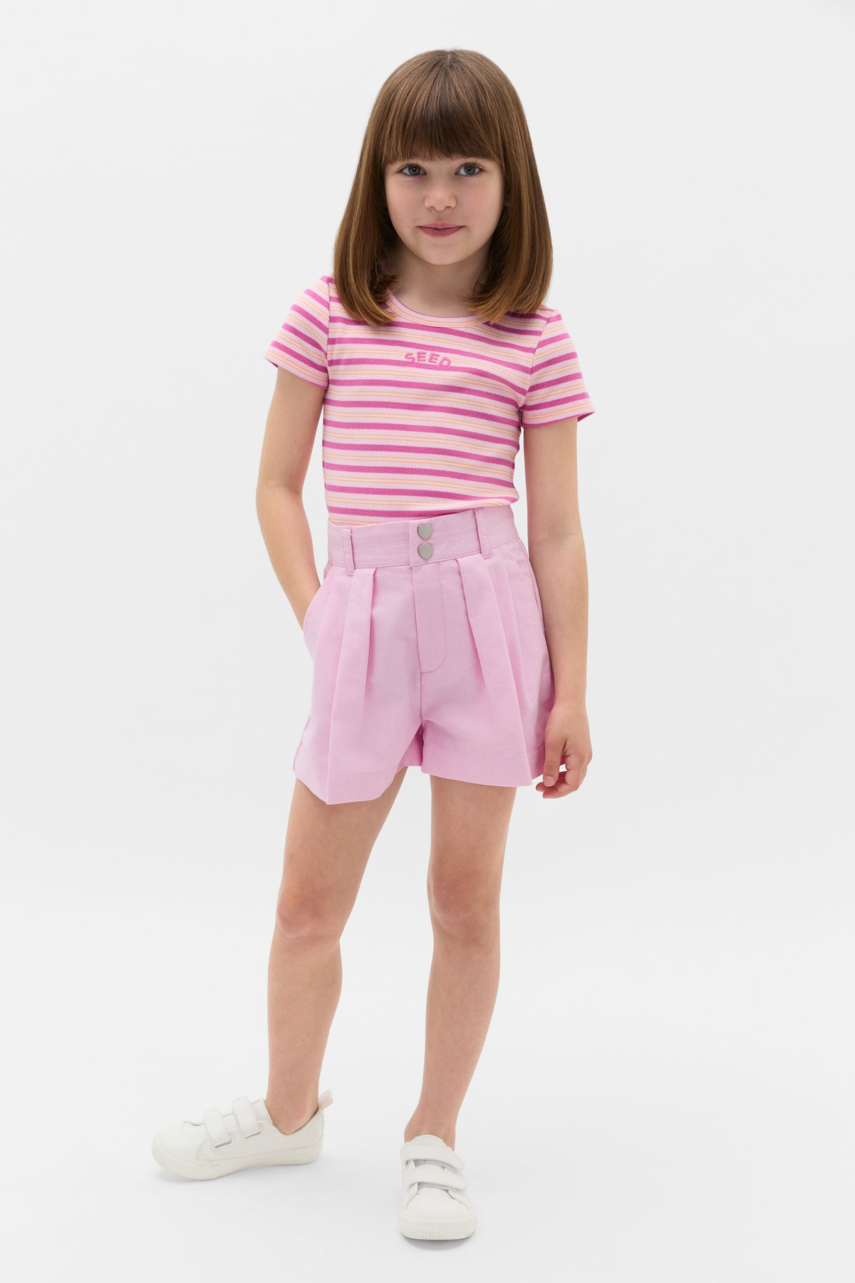 Core Pleat Short