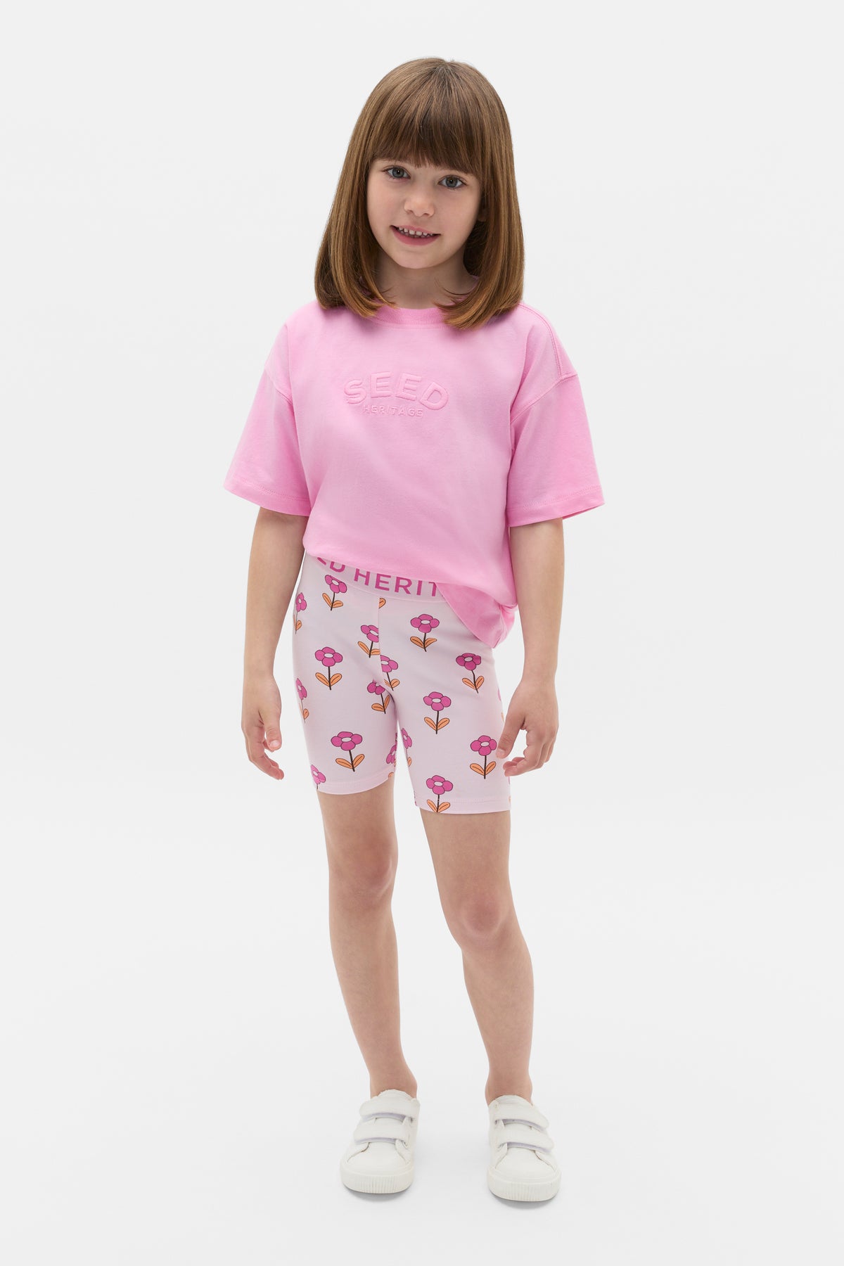 Floral Bike Short