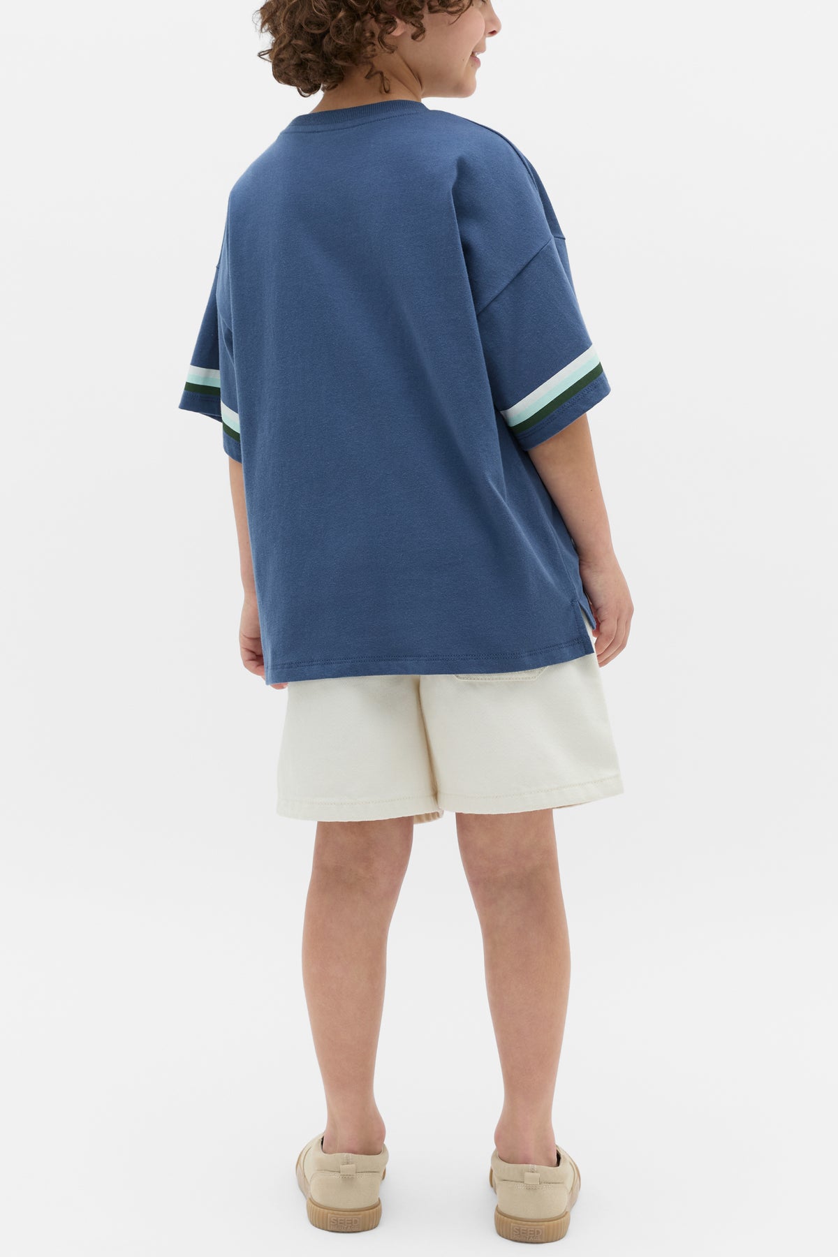 Stripe Sleeve Tee