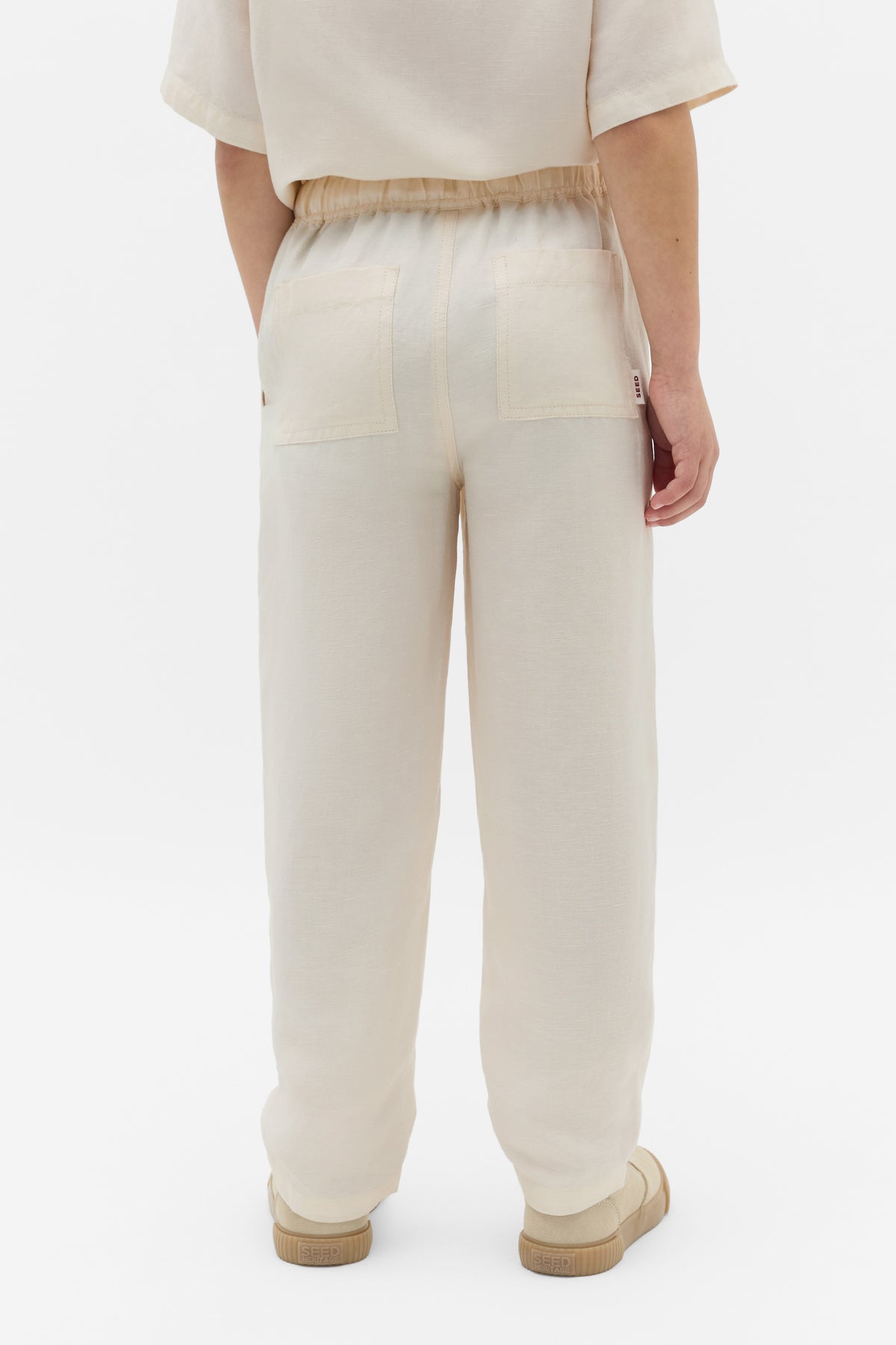 Relaxed Pull On Pant