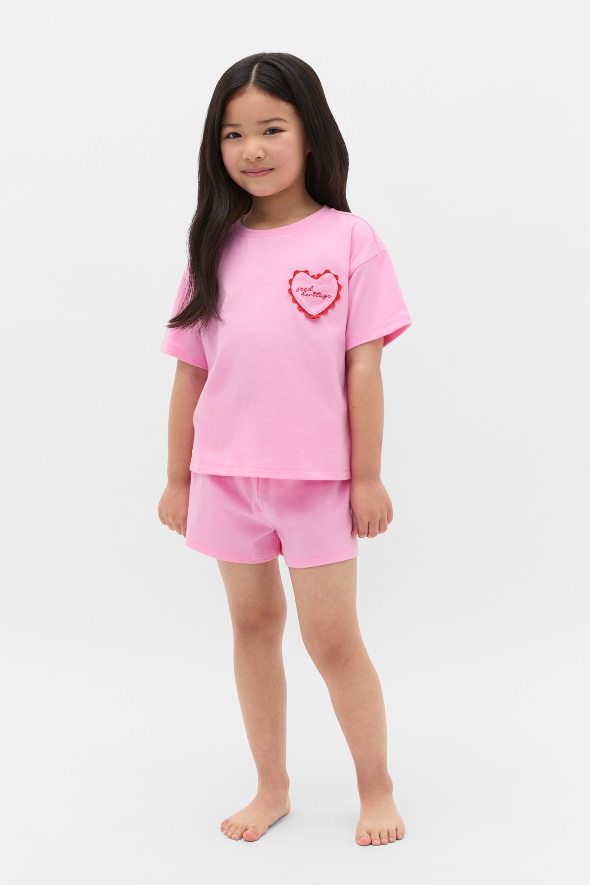 Ricrac Heart Pyjama