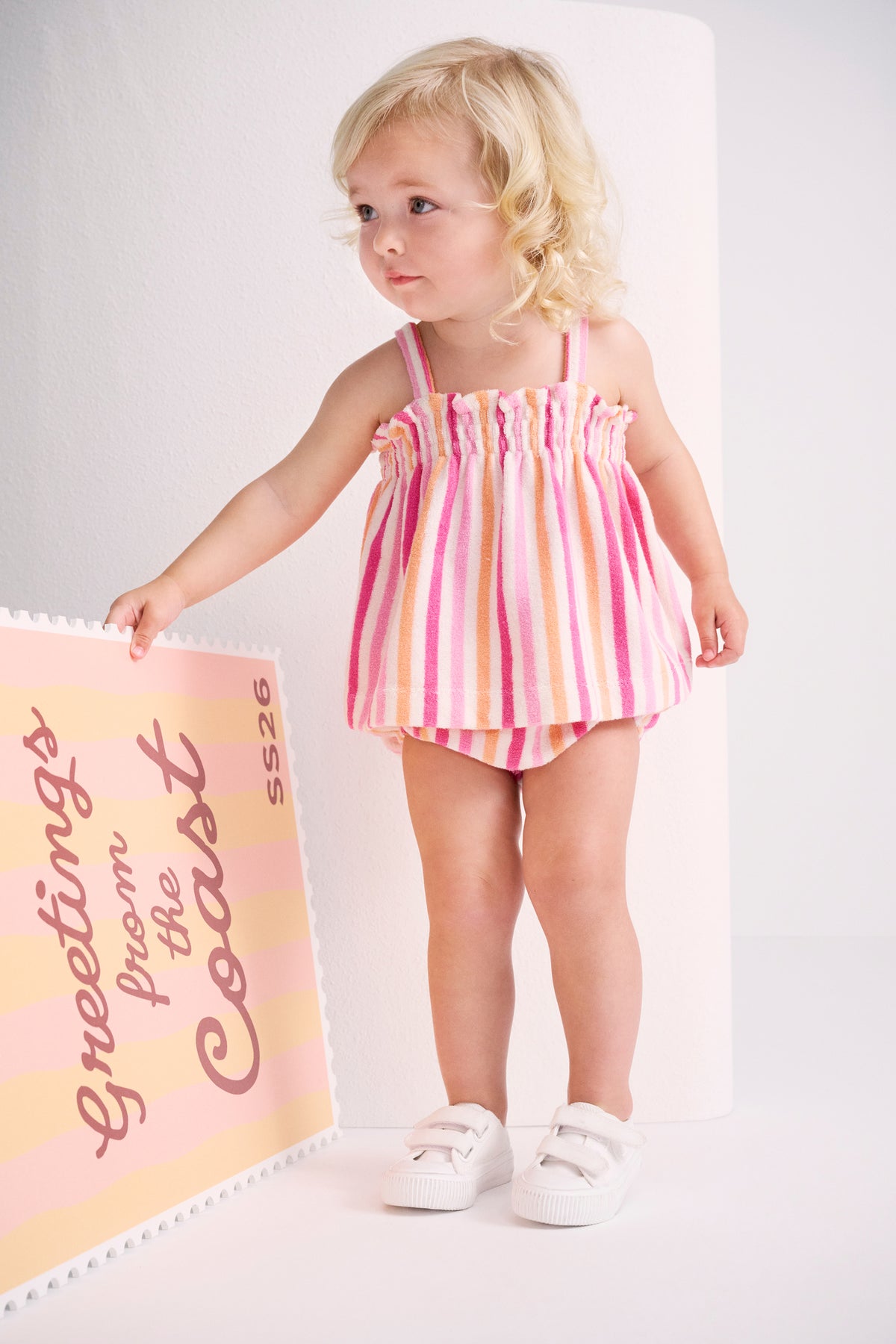 Stripe Terry Bloomer