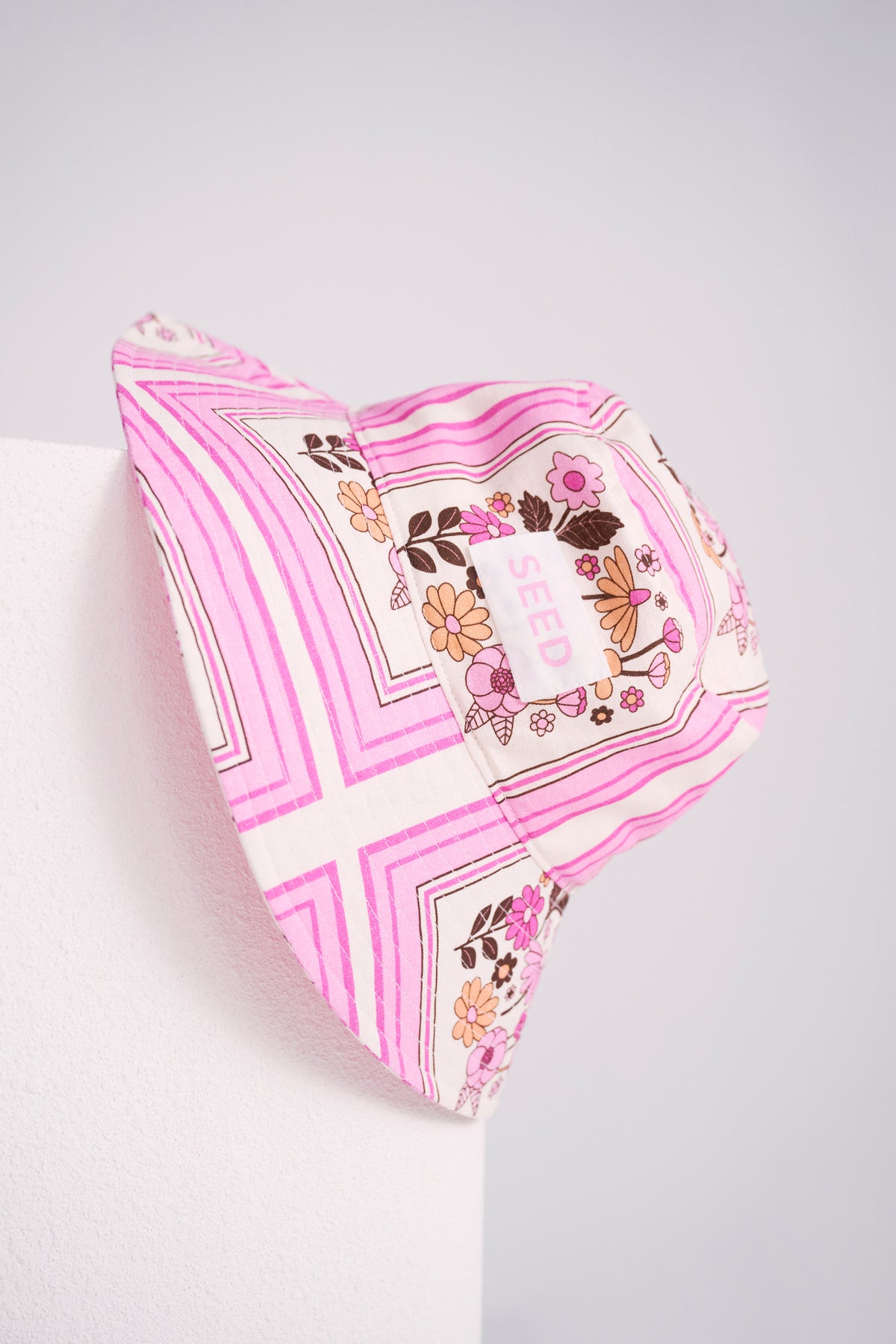 Scarf Print Hat