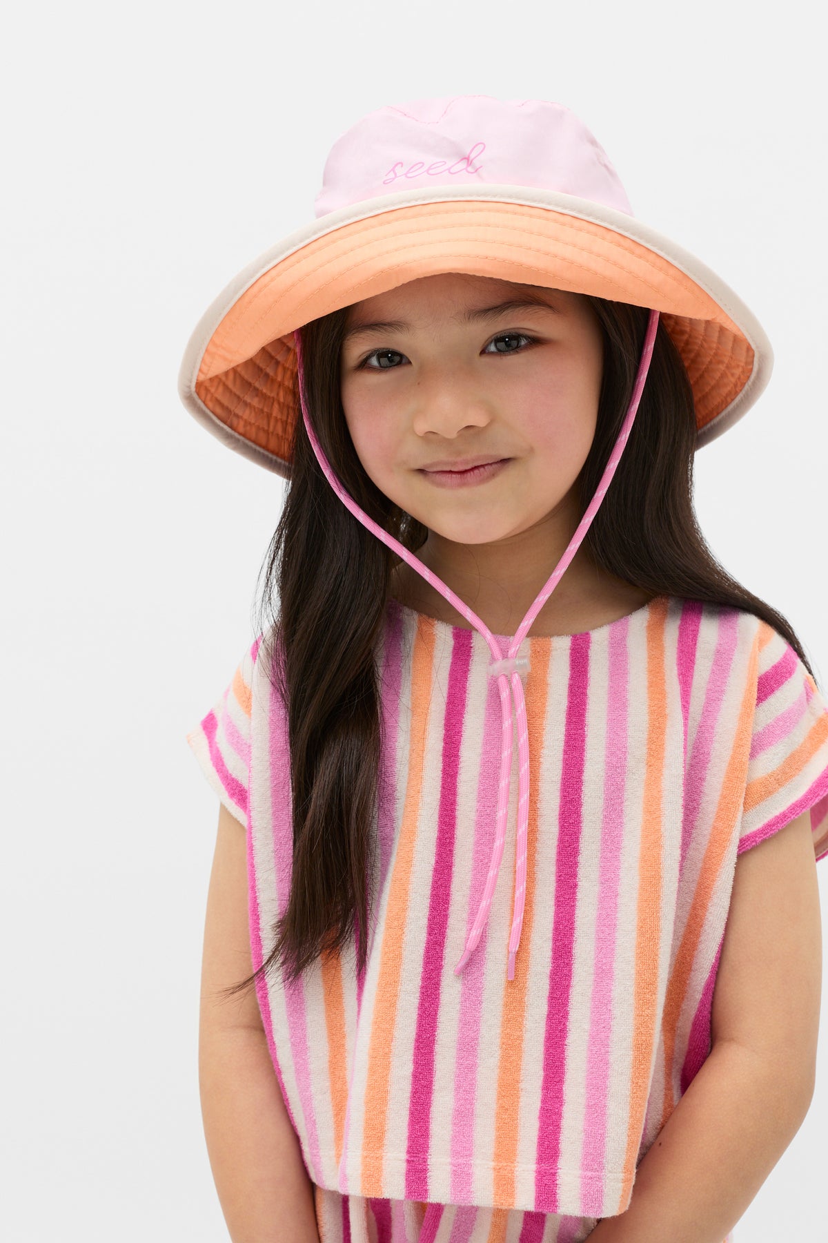 Colourblock Fold Up Hat