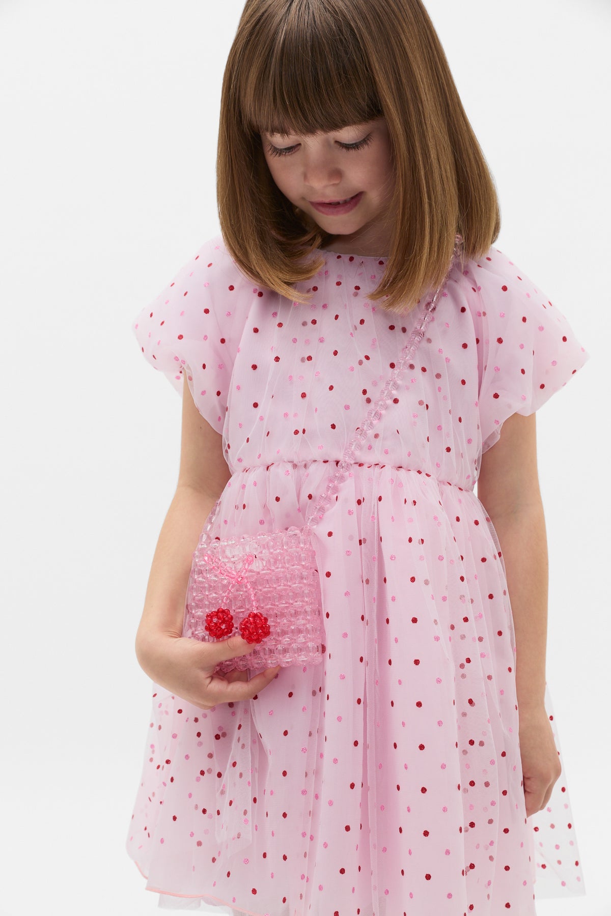 Beaded Cherry Bag