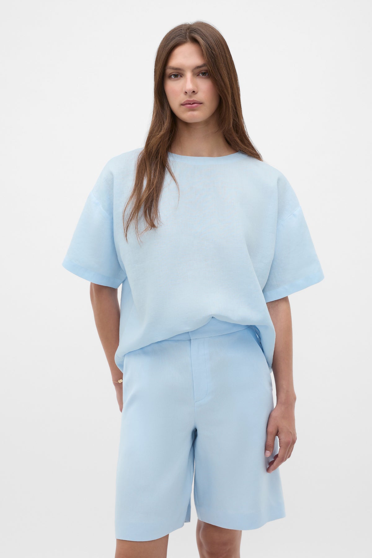 Core Linen Relaxed Tee