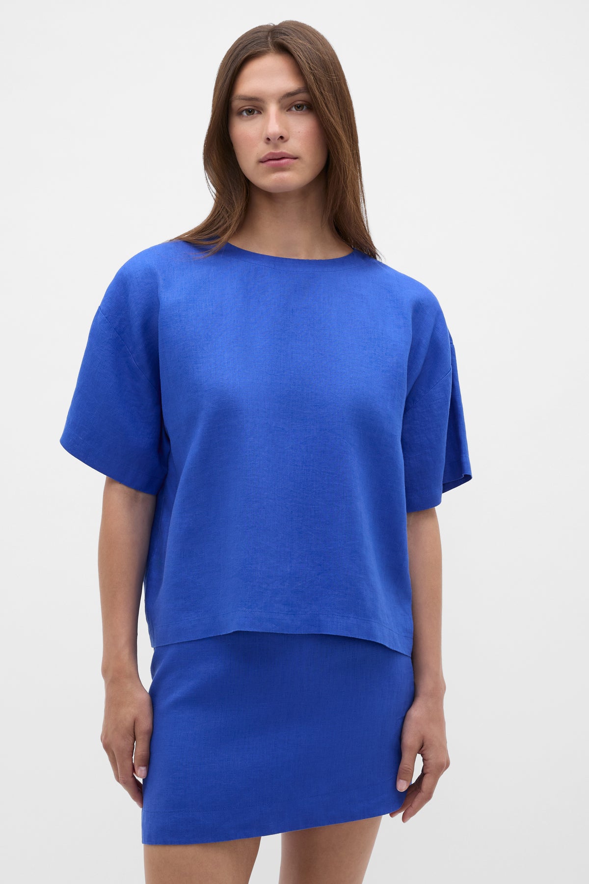Core Linen Relaxed Tee