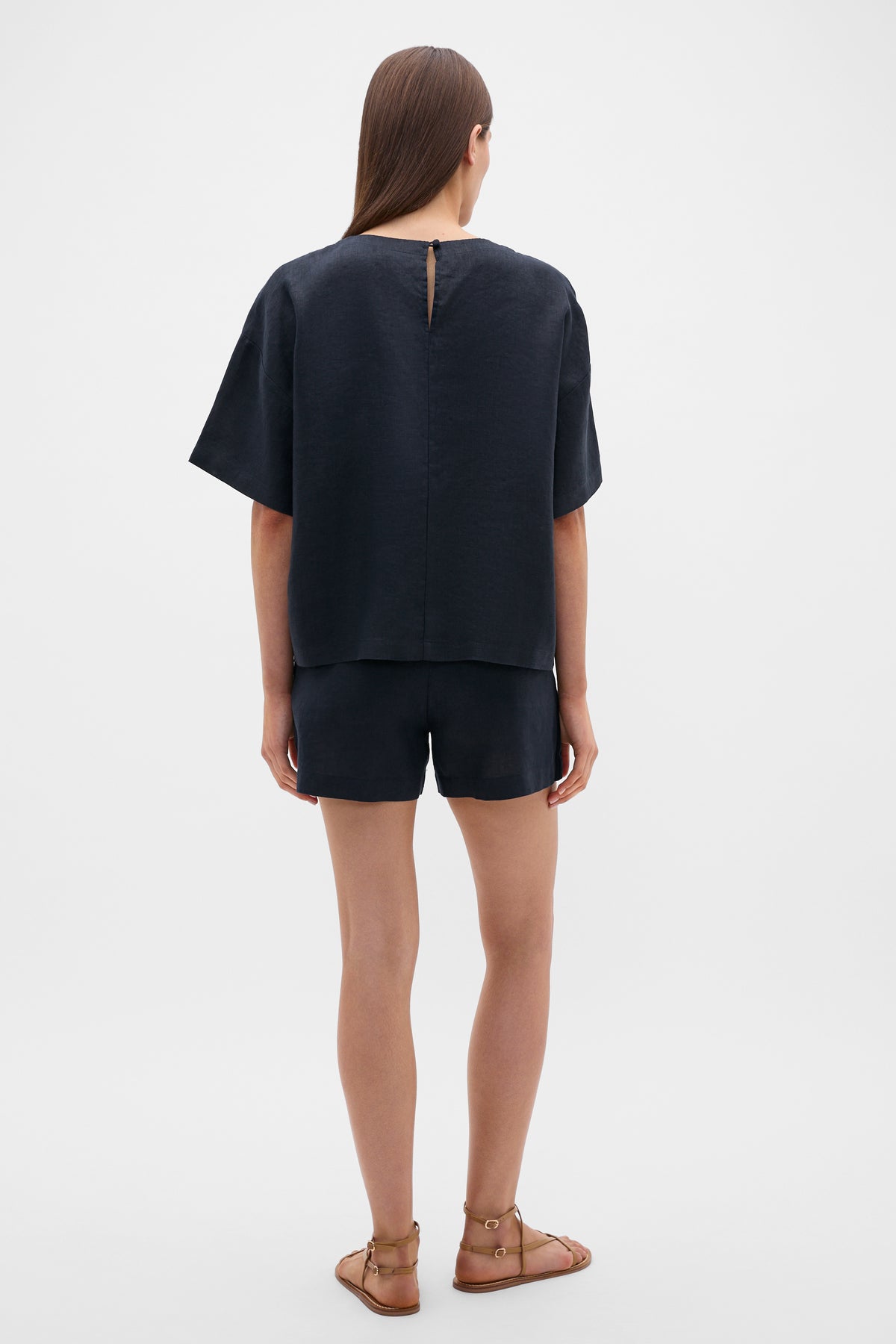 Core Linen Relaxed Tee