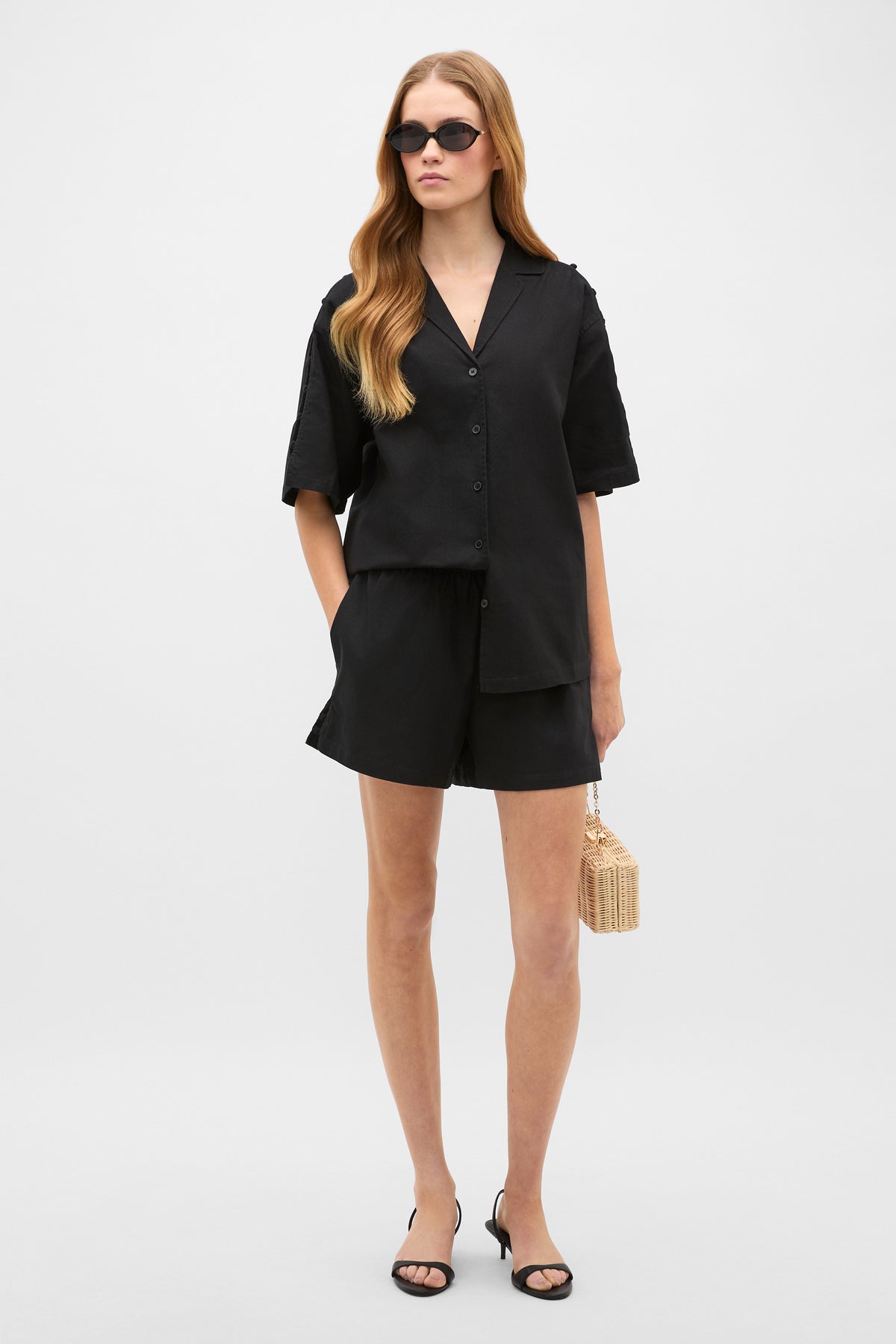 Knot Detail Boxy Shirt