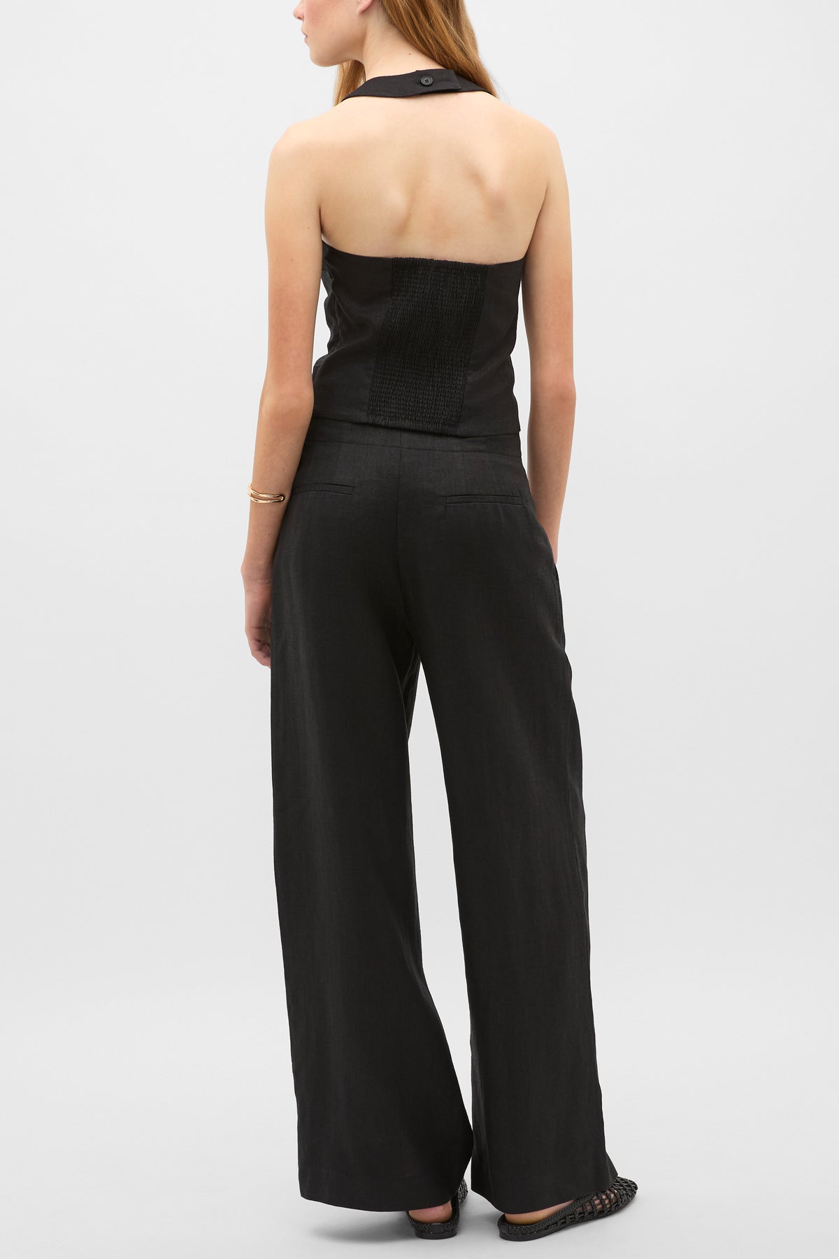 Linen Halter Top