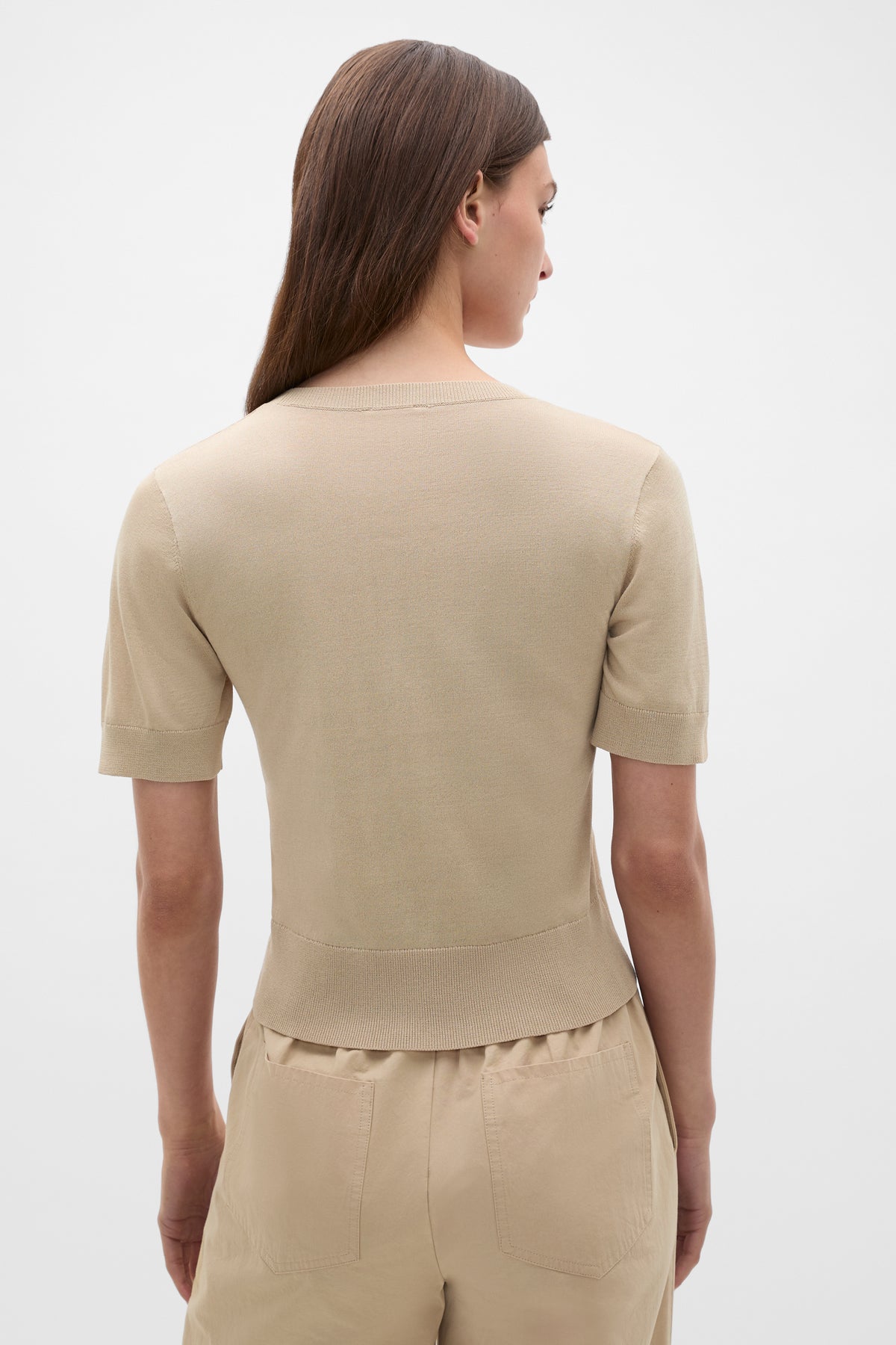 Sheer Knit Tee