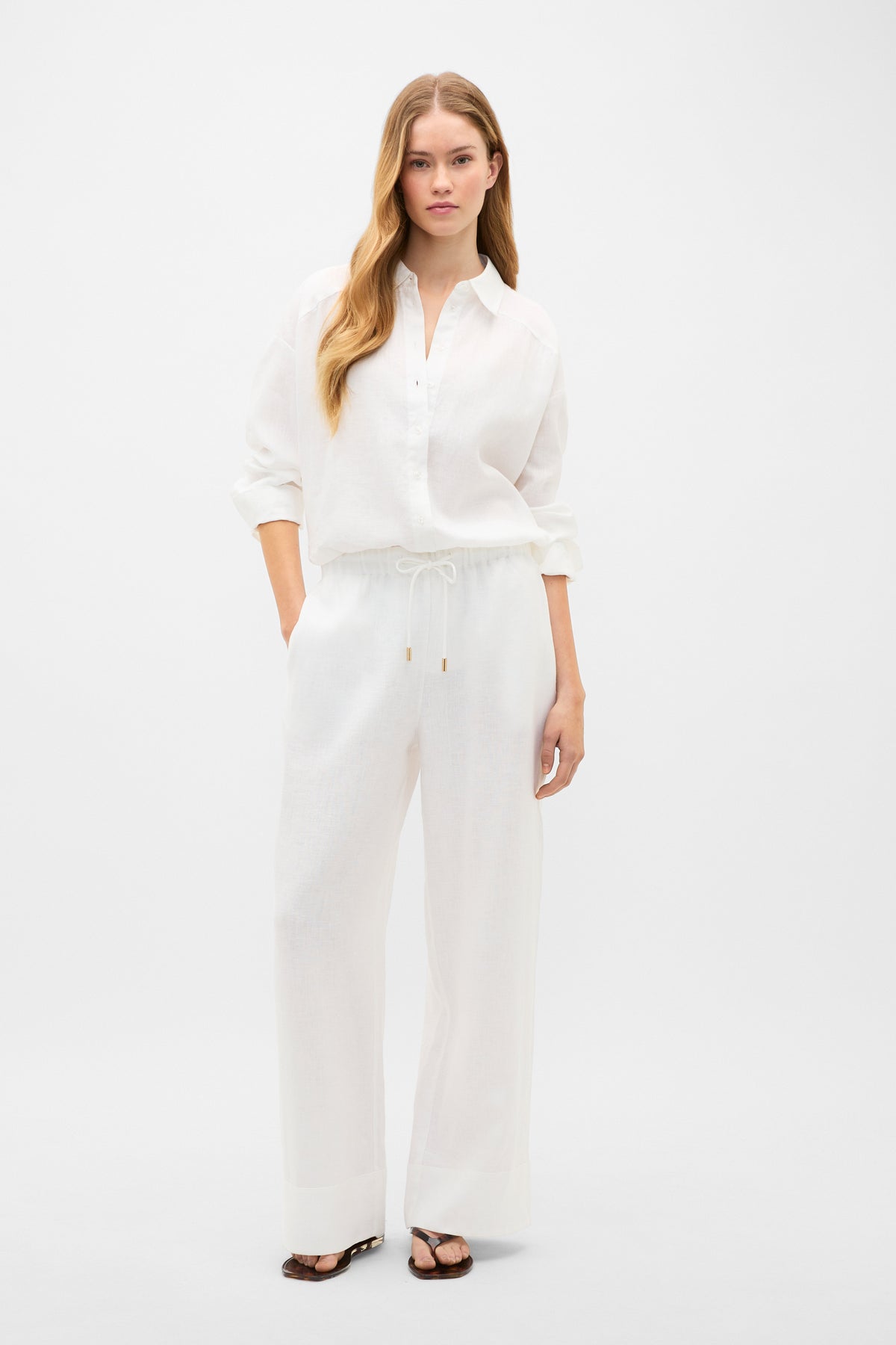 Core Linen Tie Pant