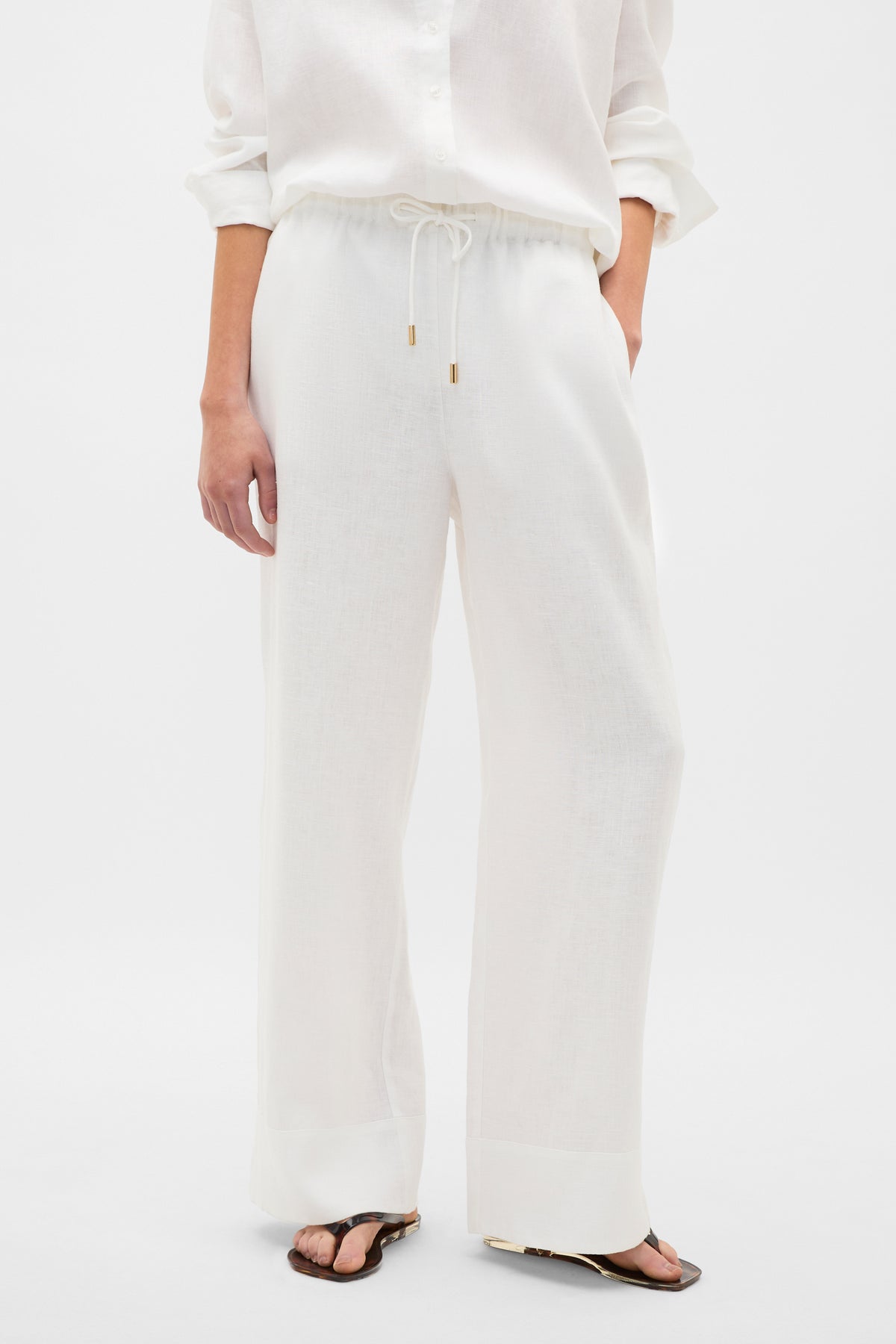 Core Linen Tie Pant