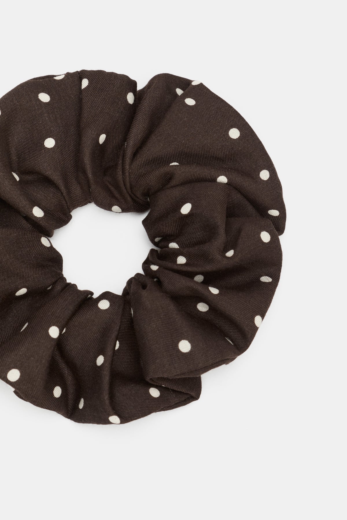 Spot Print Scrunchie