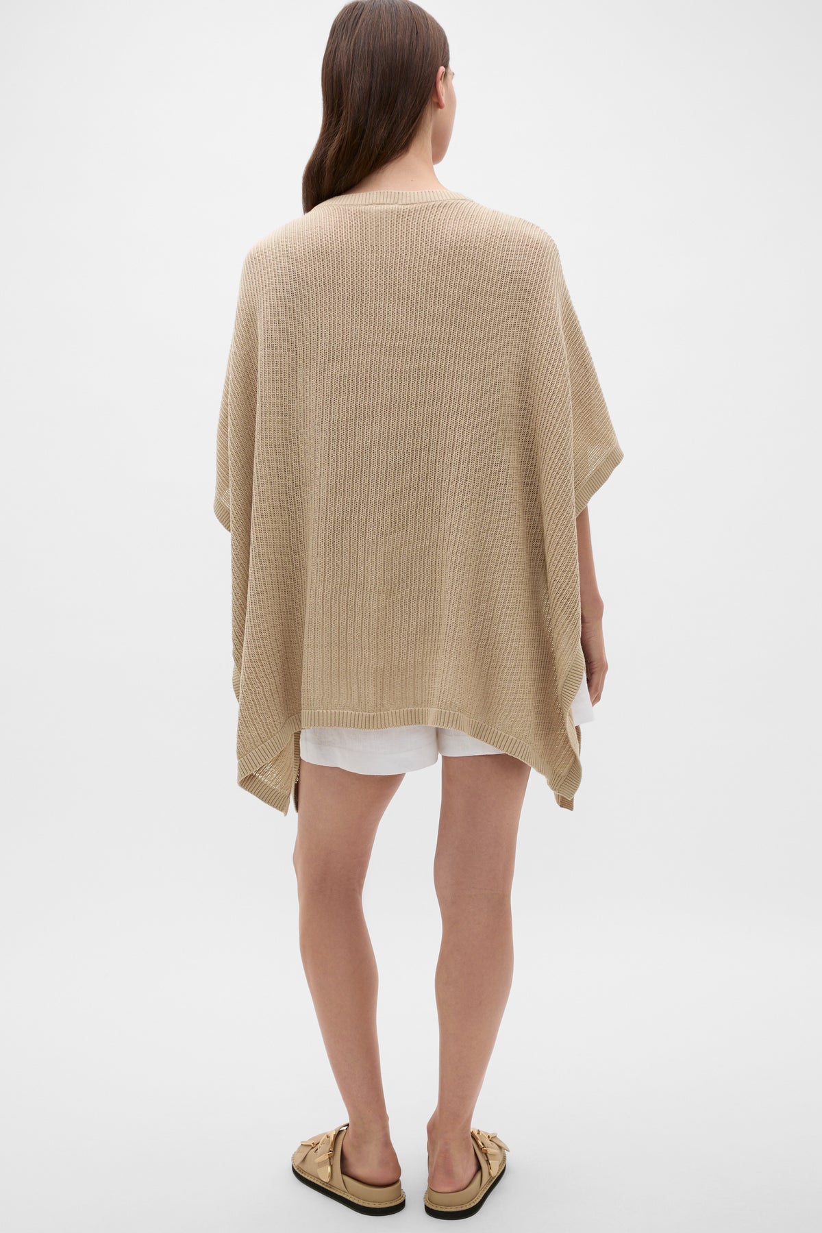 Open Weave Poncho