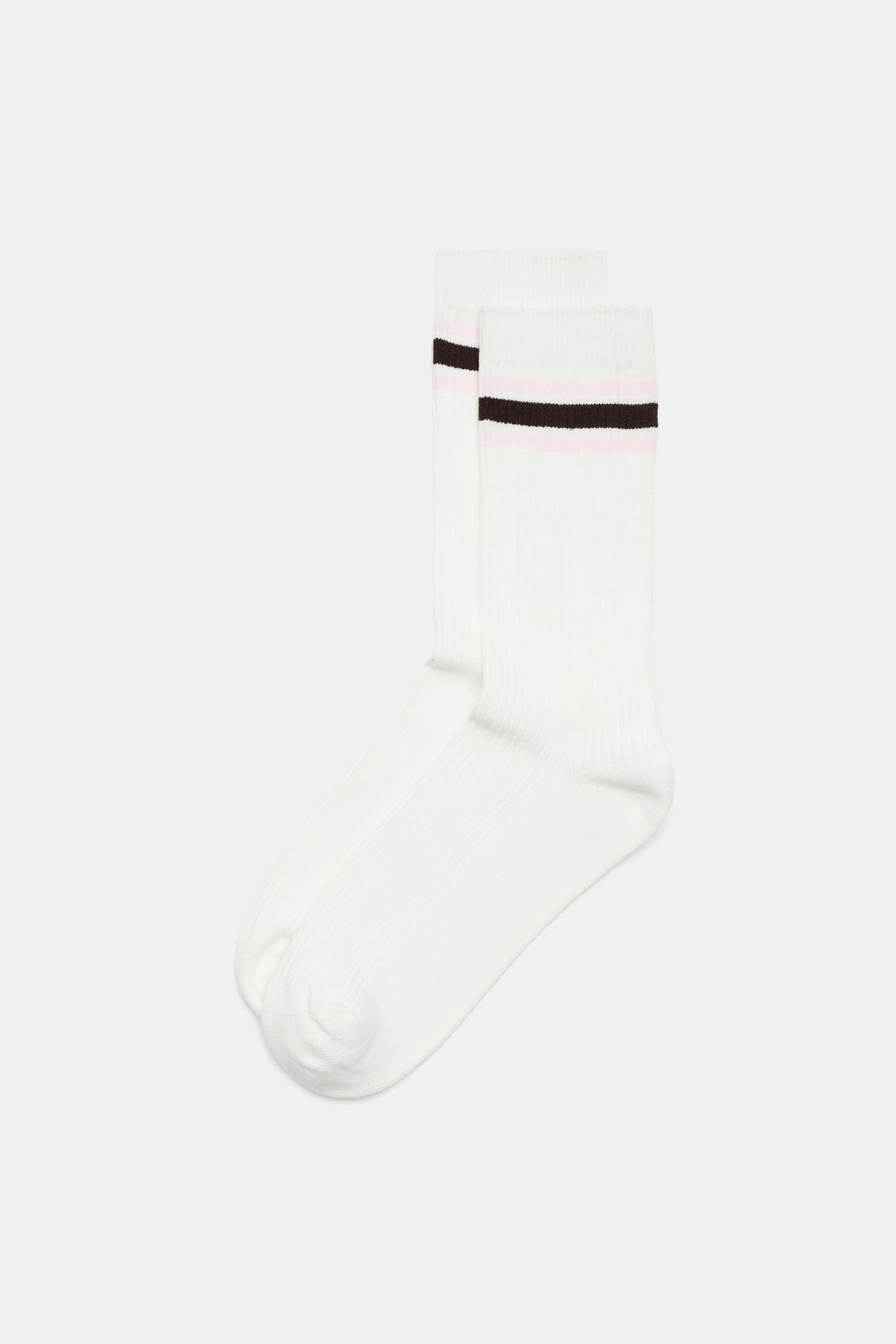 Sports Stripe Crew Sock