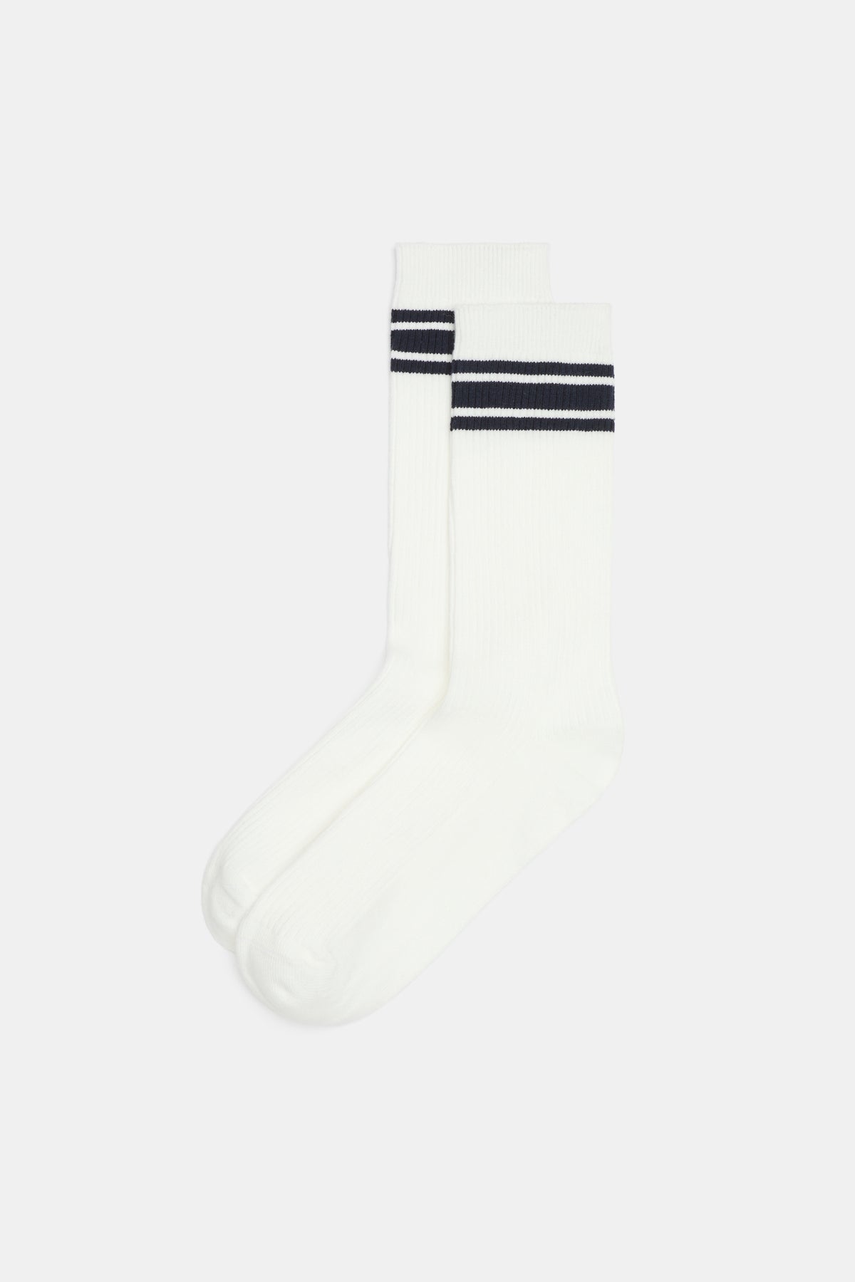 Sports Stripe Crew Sock